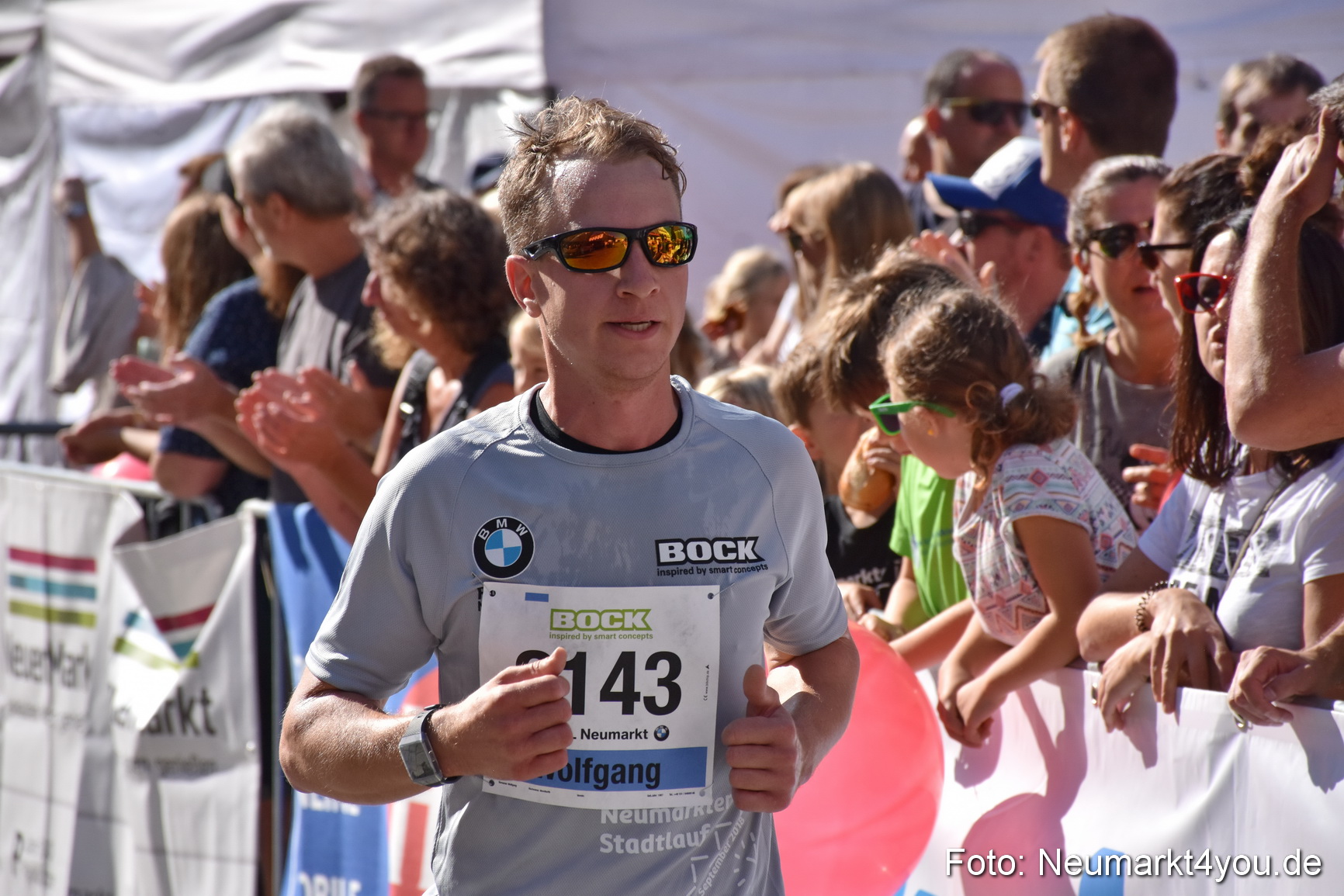 Zieleinlauf Stadtlauf Neumarkt 2018 0287