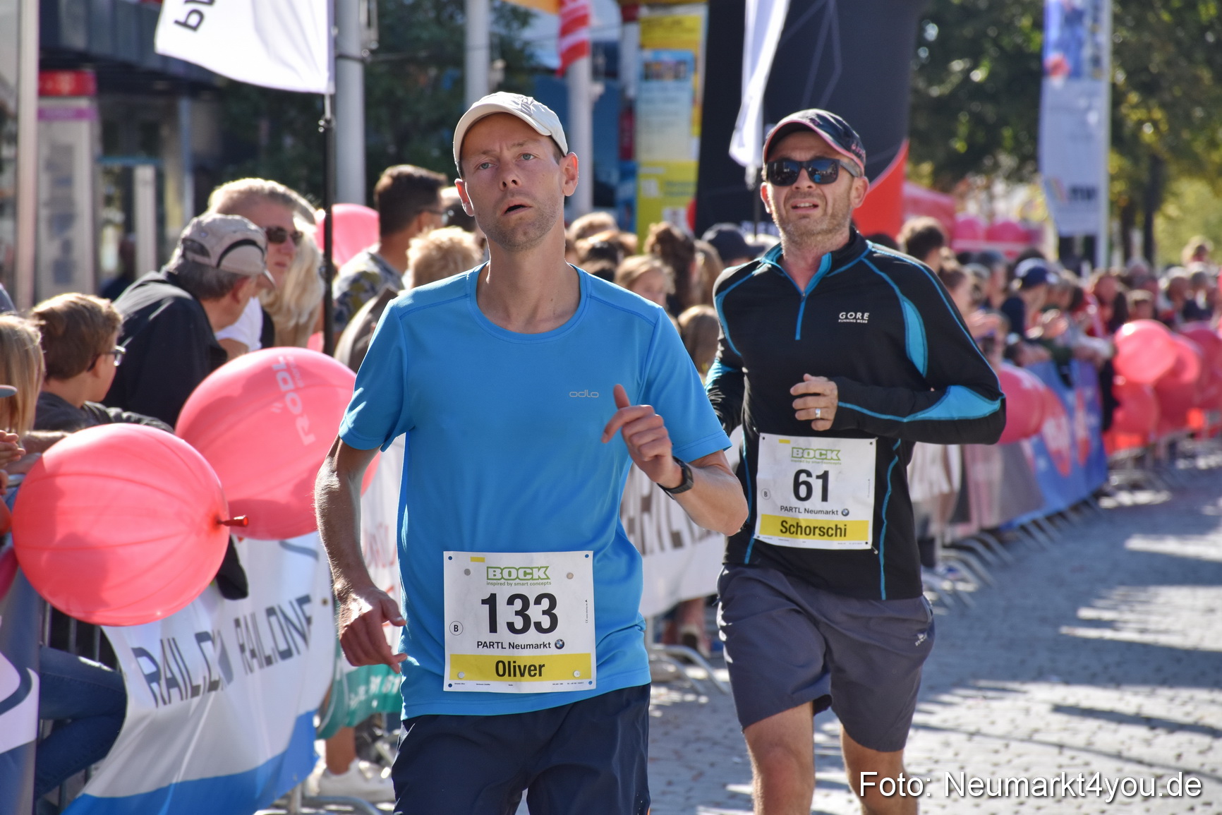 Zieleinlauf Stadtlauf Neumarkt 2018 0293