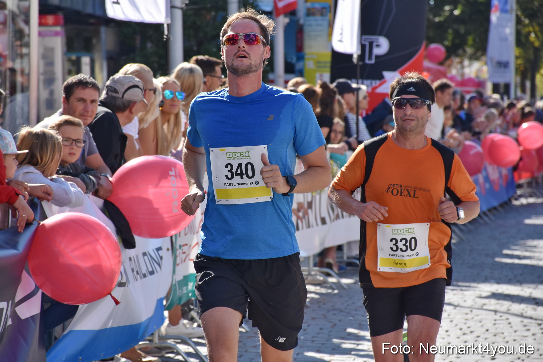 Zieleinlauf Stadtlauf Neumarkt 2018 0300
