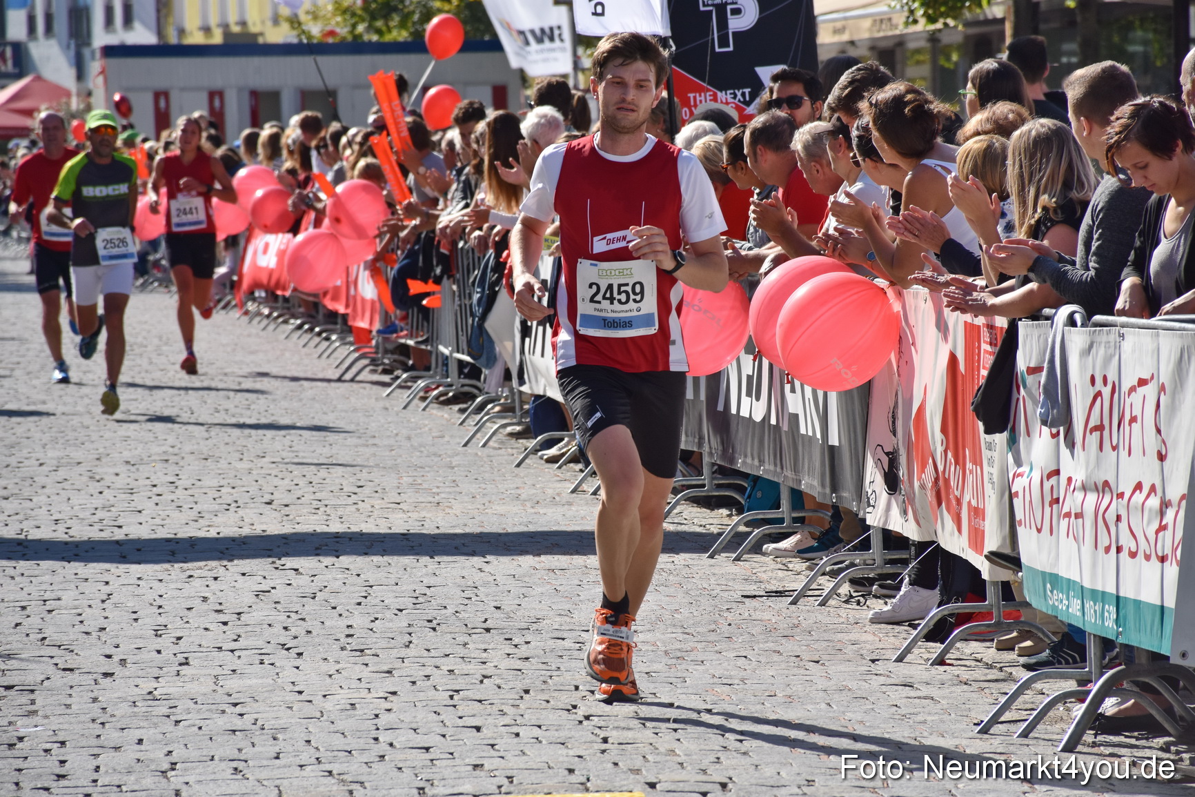 Zieleinlauf Stadtlauf Neumarkt 2018 0303