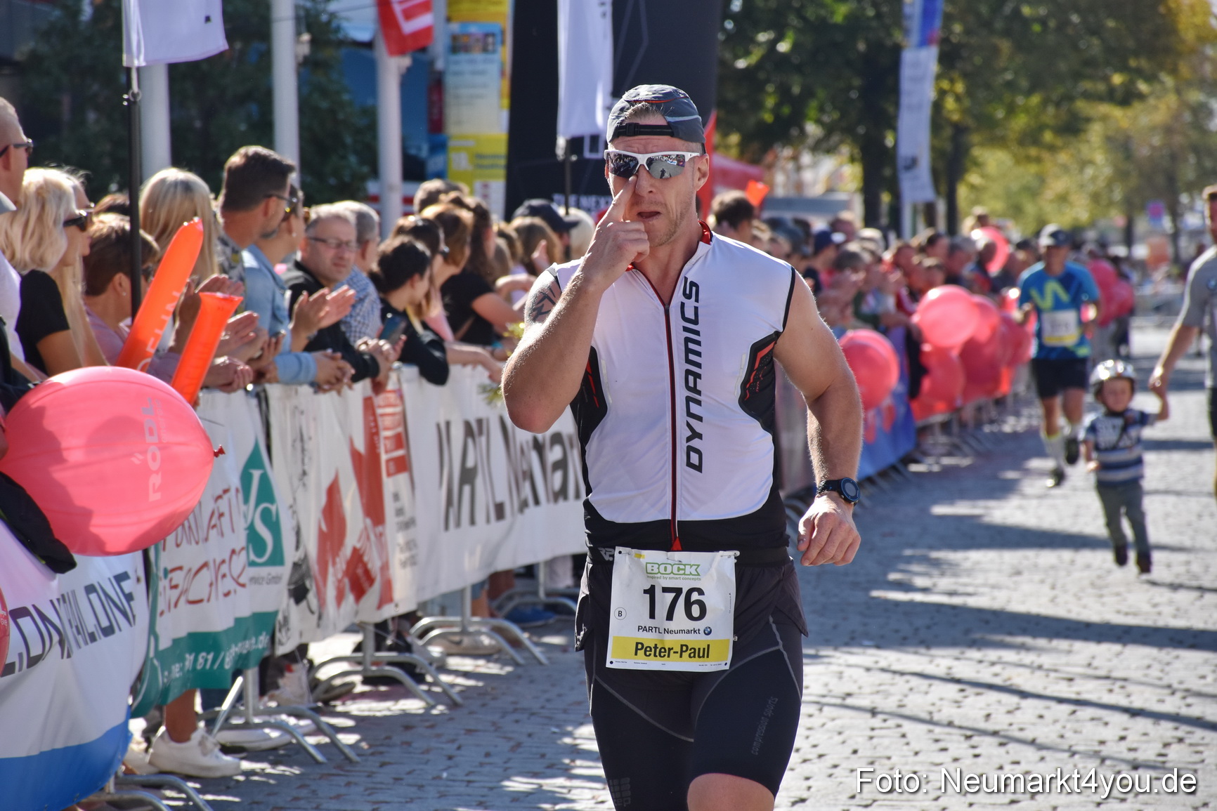 Zieleinlauf Stadtlauf Neumarkt 2018 0318