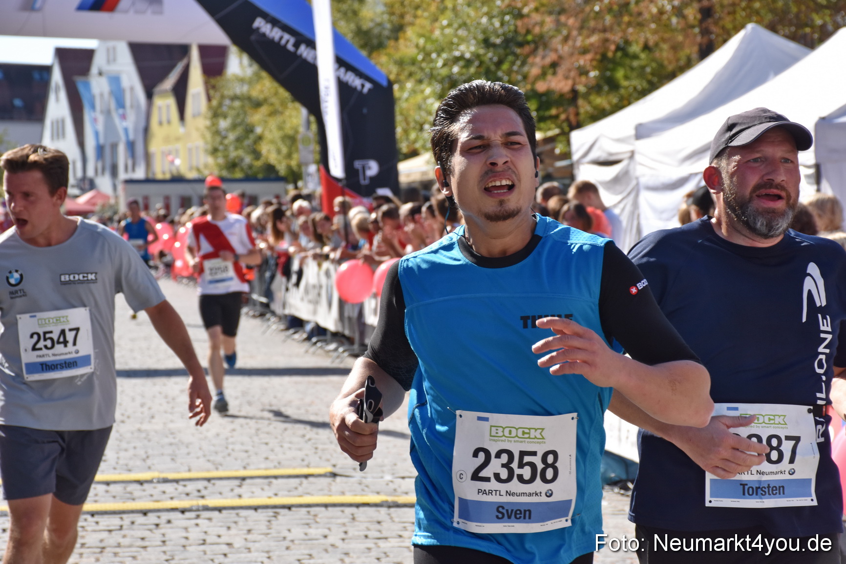 Zieleinlauf Stadtlauf Neumarkt 2018 0322