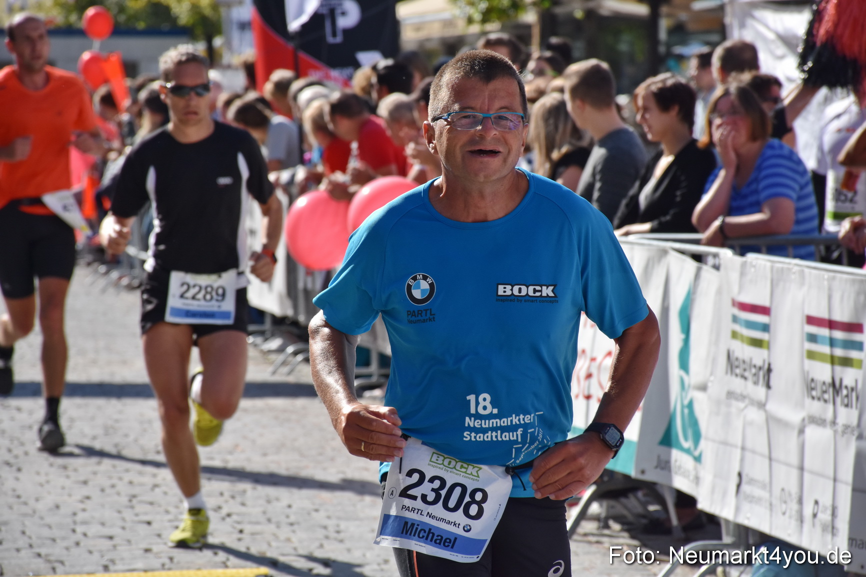 Zieleinlauf Stadtlauf Neumarkt 2018 0334