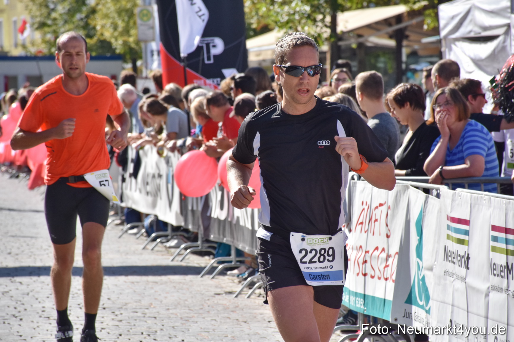 Zieleinlauf Stadtlauf Neumarkt 2018 0335