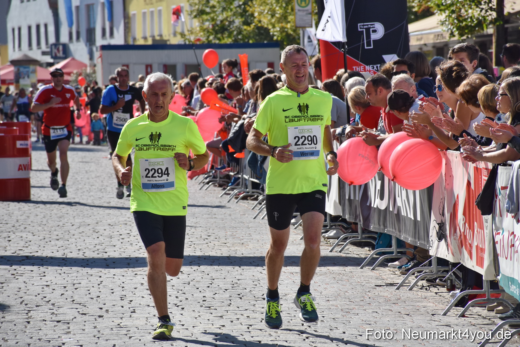 Zieleinlauf Stadtlauf Neumarkt 2018 0337