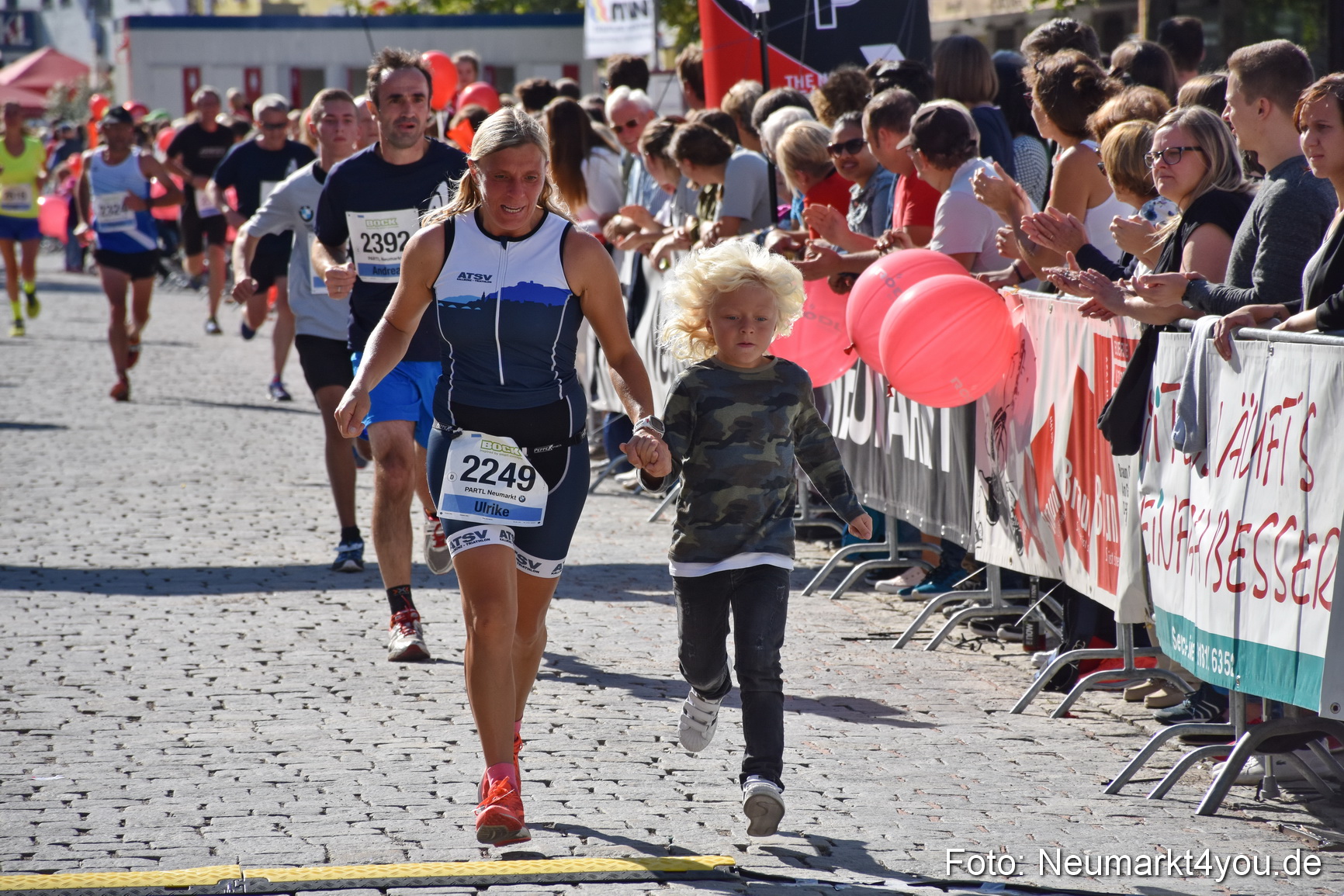 Zieleinlauf Stadtlauf Neumarkt 2018 0341