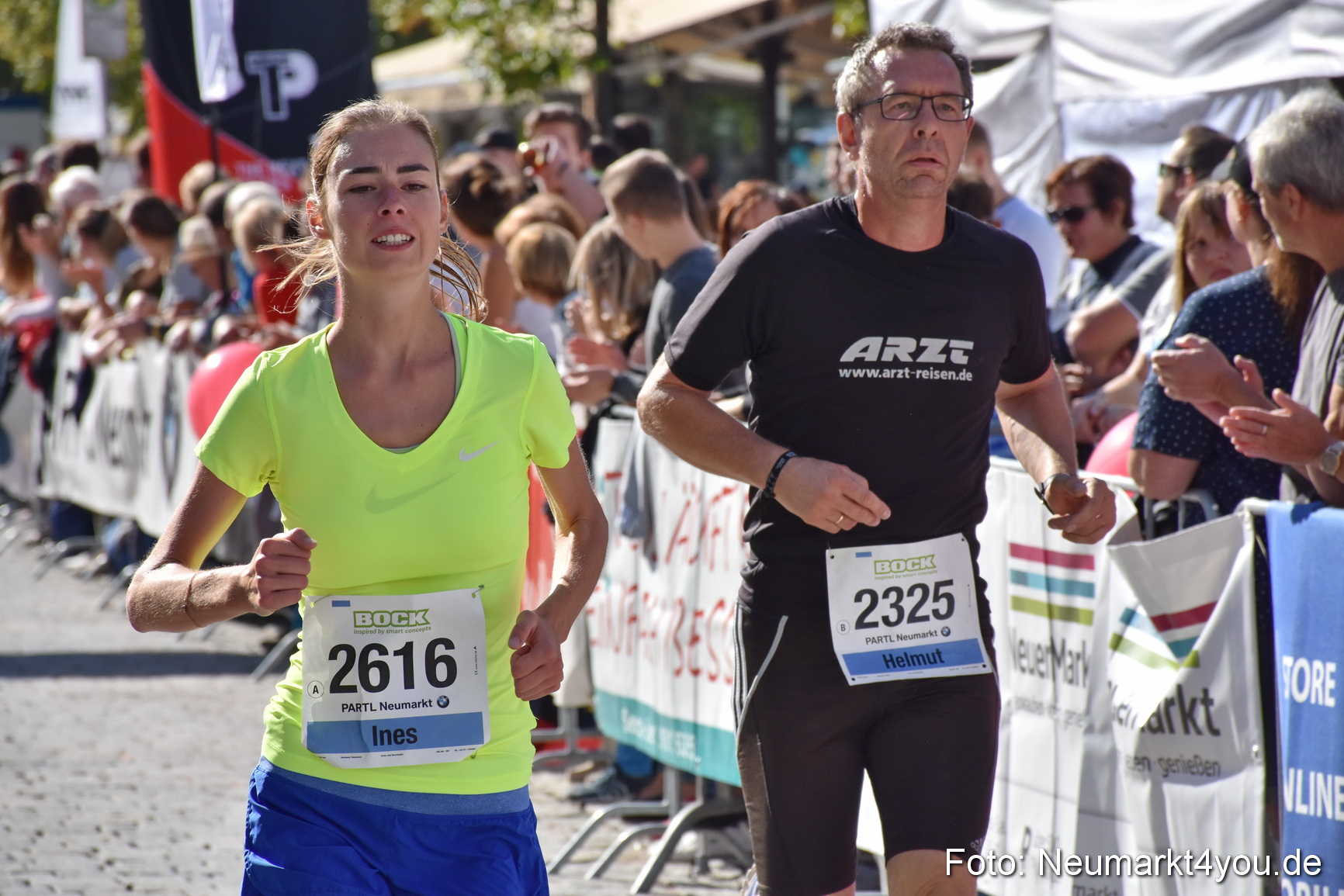 Zieleinlauf Stadtlauf Neumarkt 2018 0345