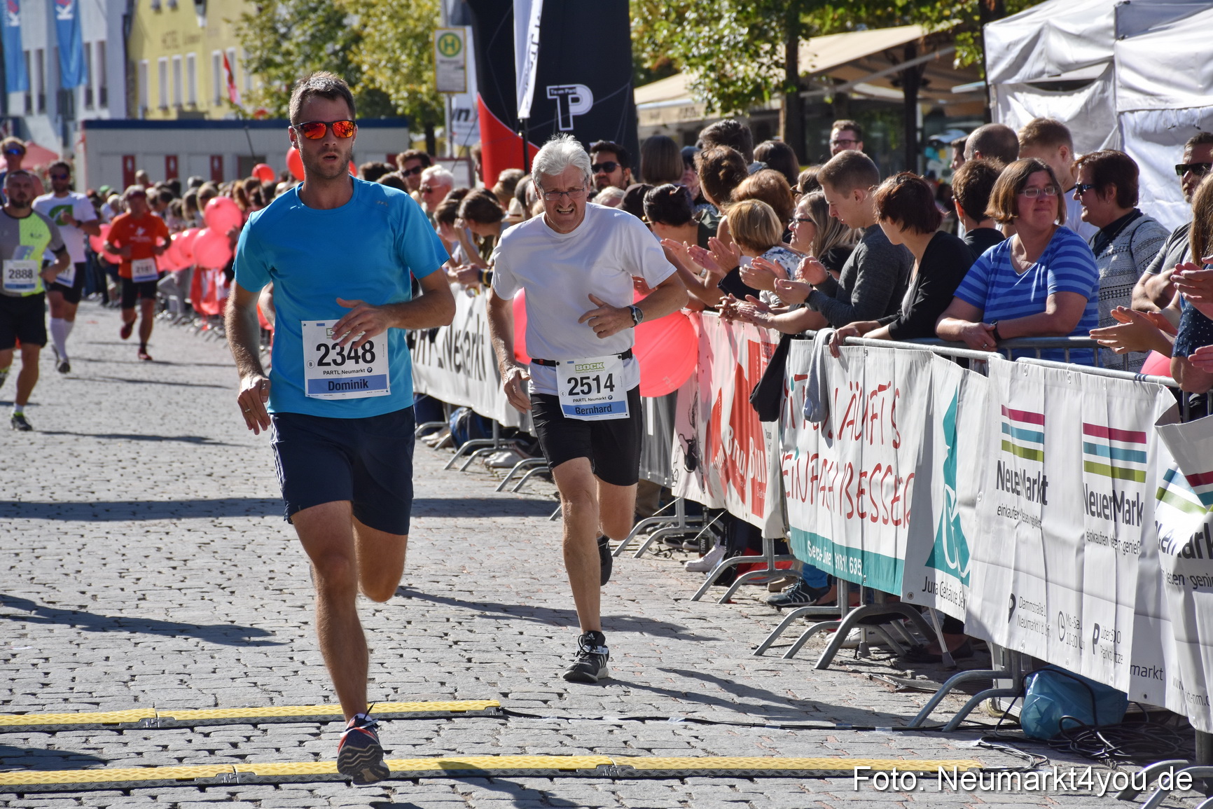 Zieleinlauf Stadtlauf Neumarkt 2018 0347