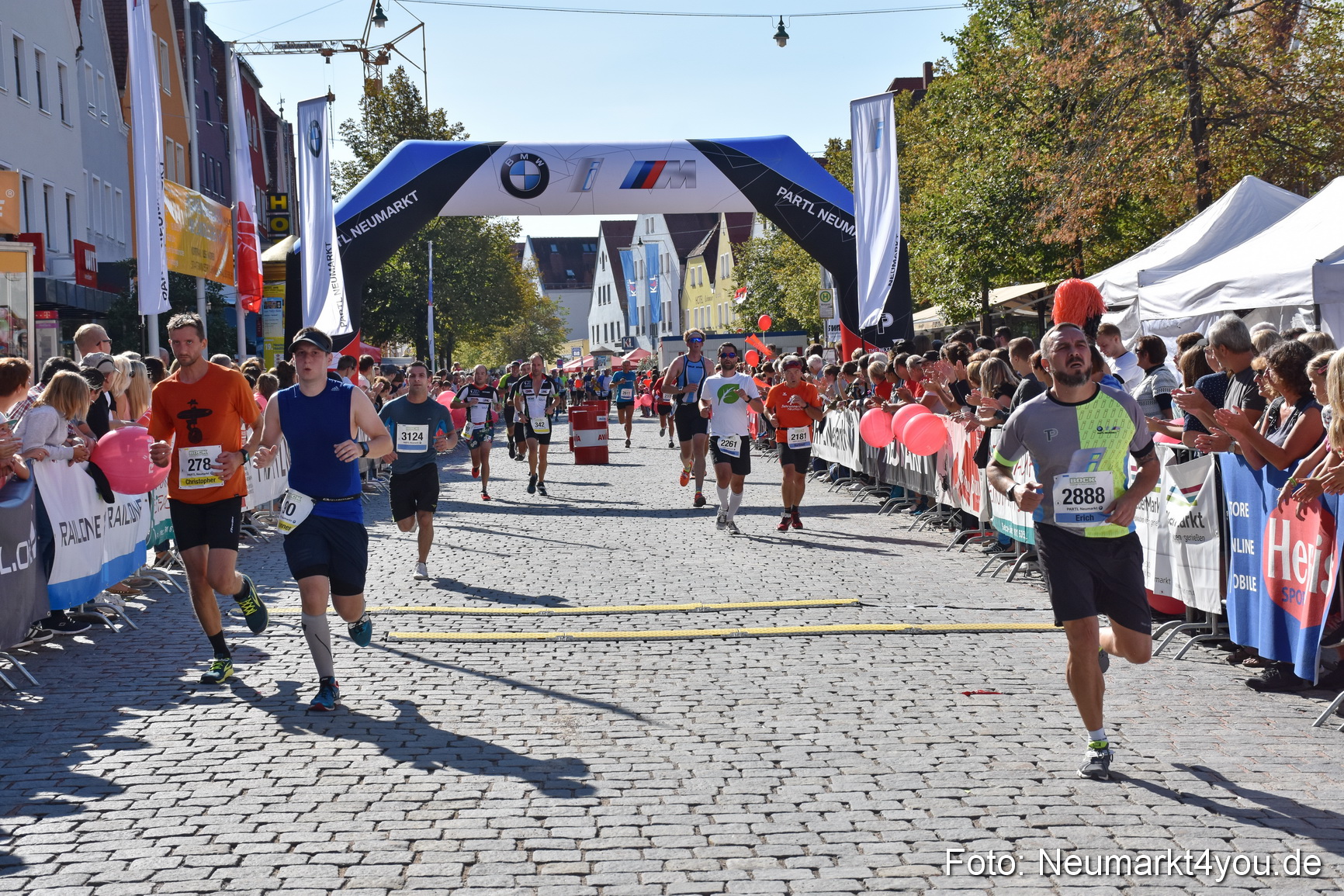 Zieleinlauf Stadtlauf Neumarkt 2018 0349