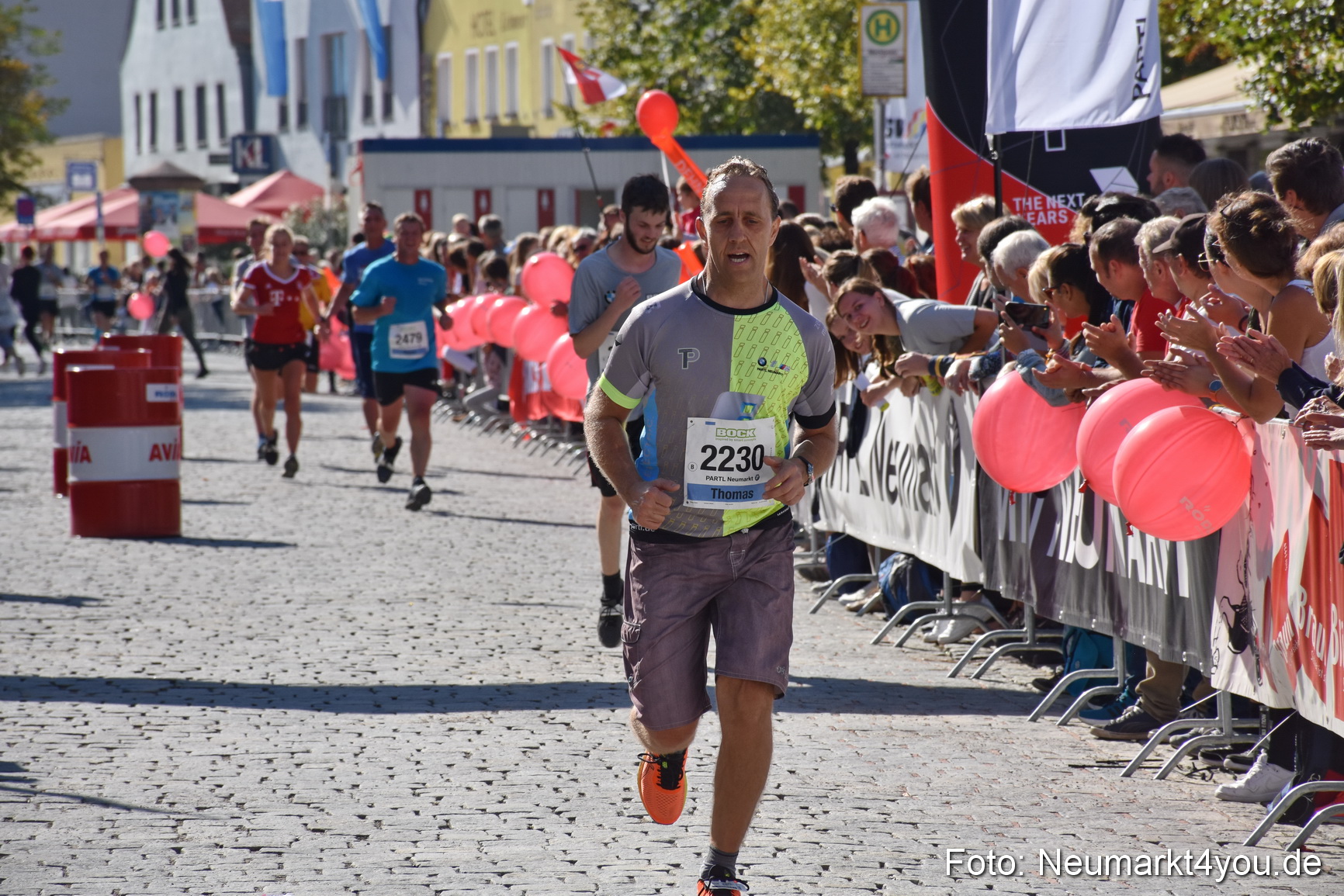 Zieleinlauf Stadtlauf Neumarkt 2018 0373