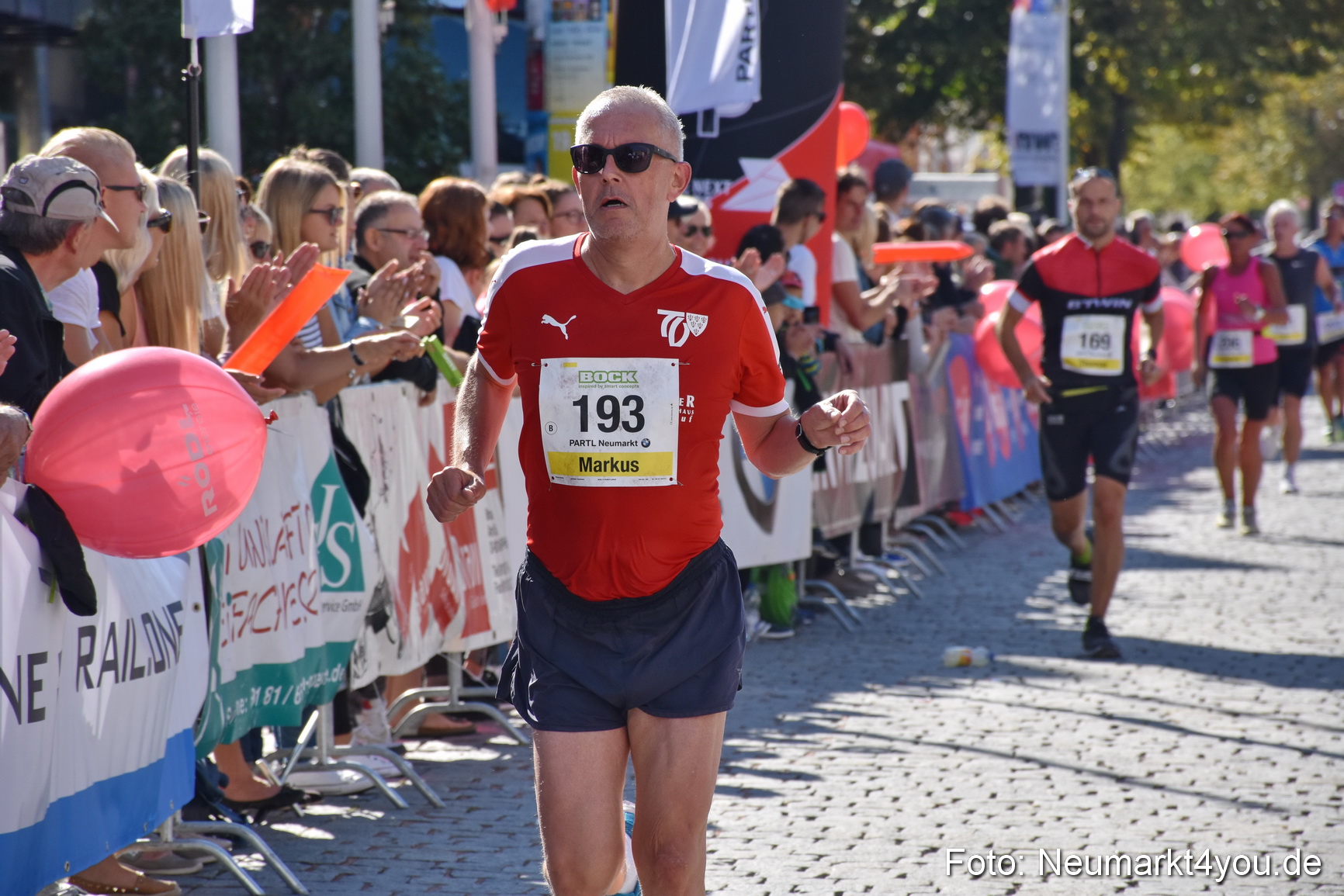 Zieleinlauf Stadtlauf Neumarkt 2018 0374
