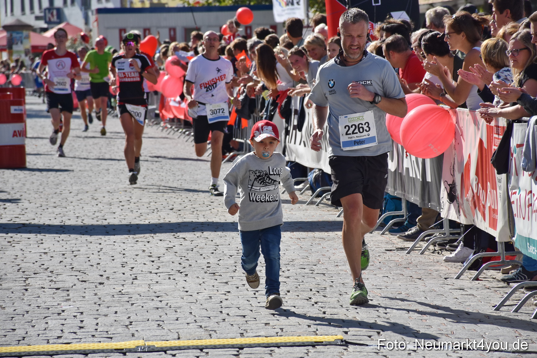 Zieleinlauf Stadtlauf Neumarkt 2018 0382