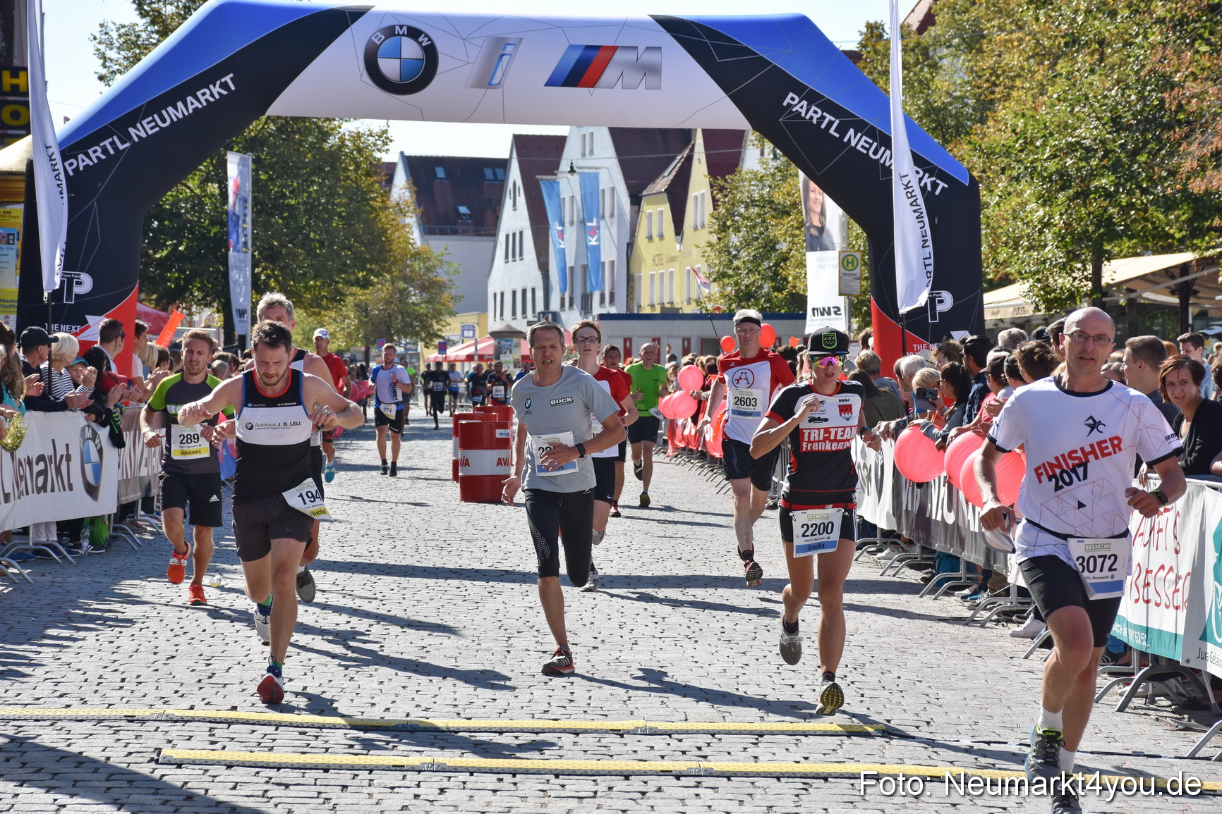 Zieleinlauf Stadtlauf Neumarkt 2018 0383