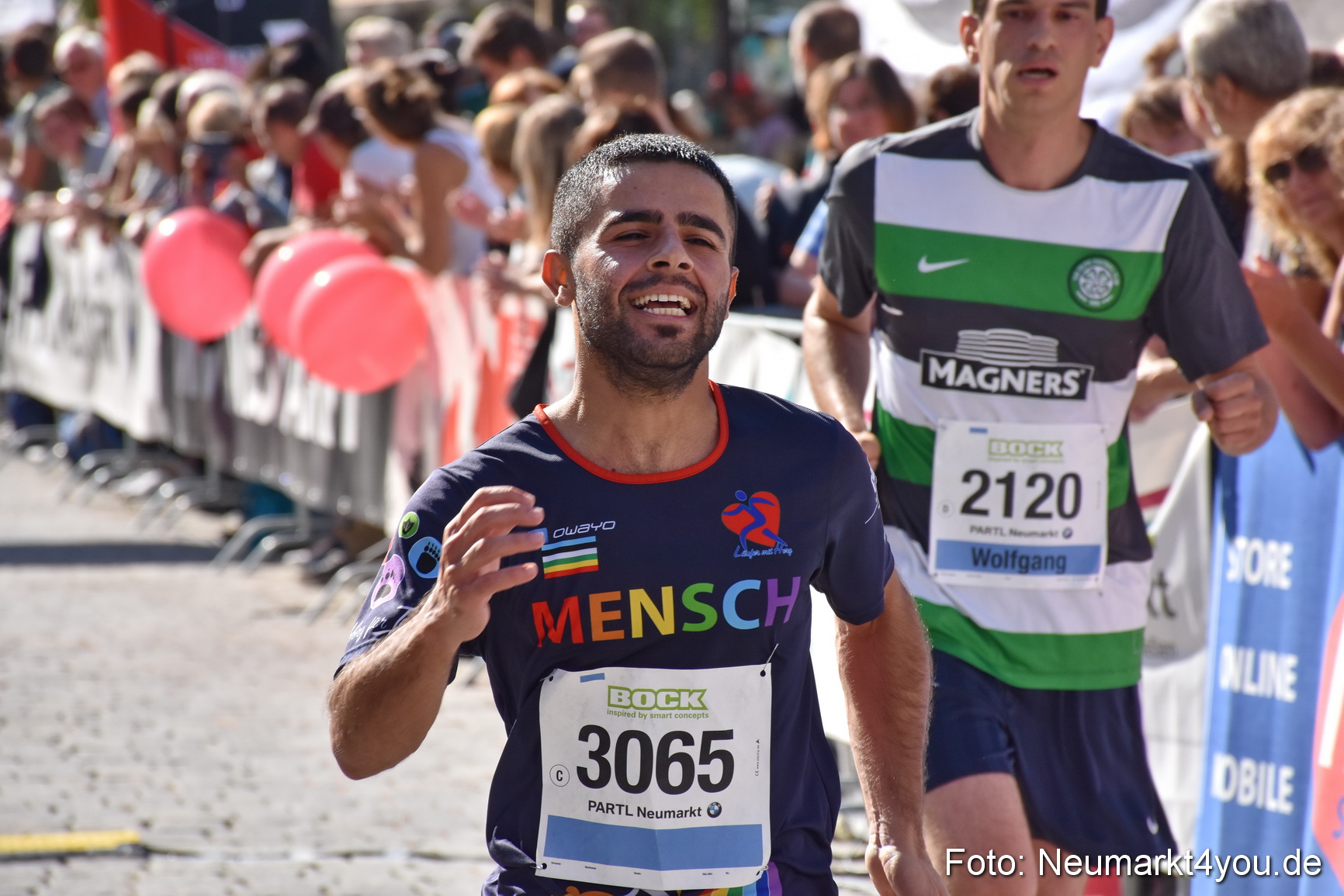 Zieleinlauf Stadtlauf Neumarkt 2018 0389