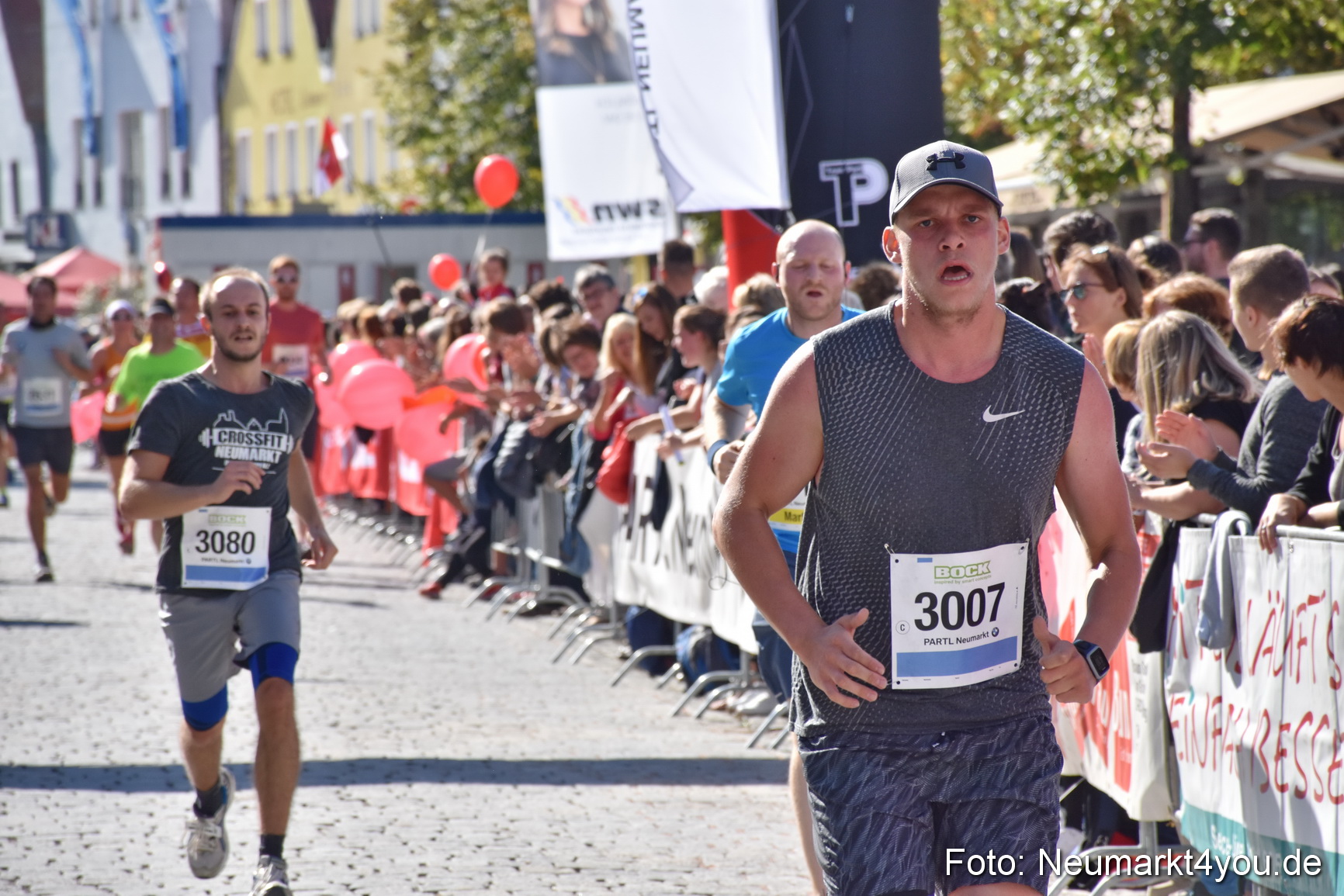 Zieleinlauf Stadtlauf Neumarkt 2018 0393