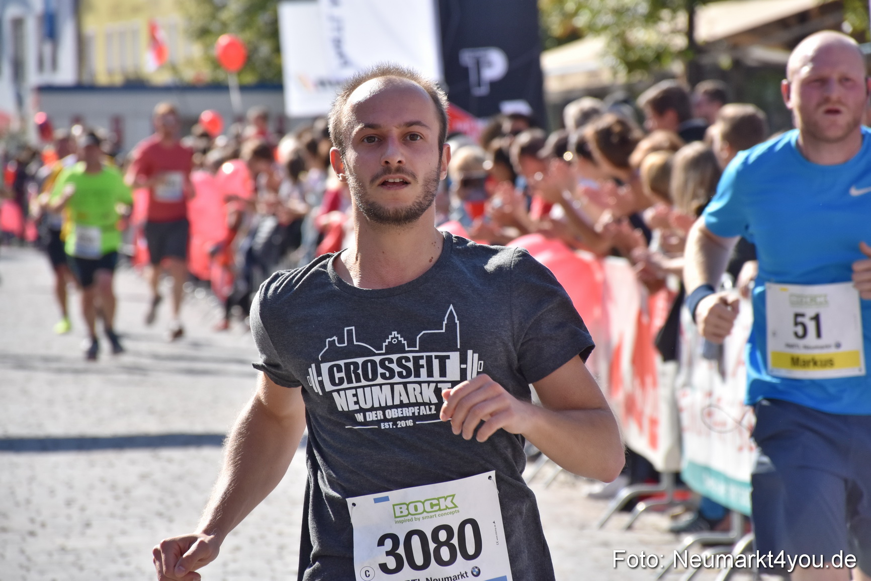 Zieleinlauf Stadtlauf Neumarkt 2018 0394