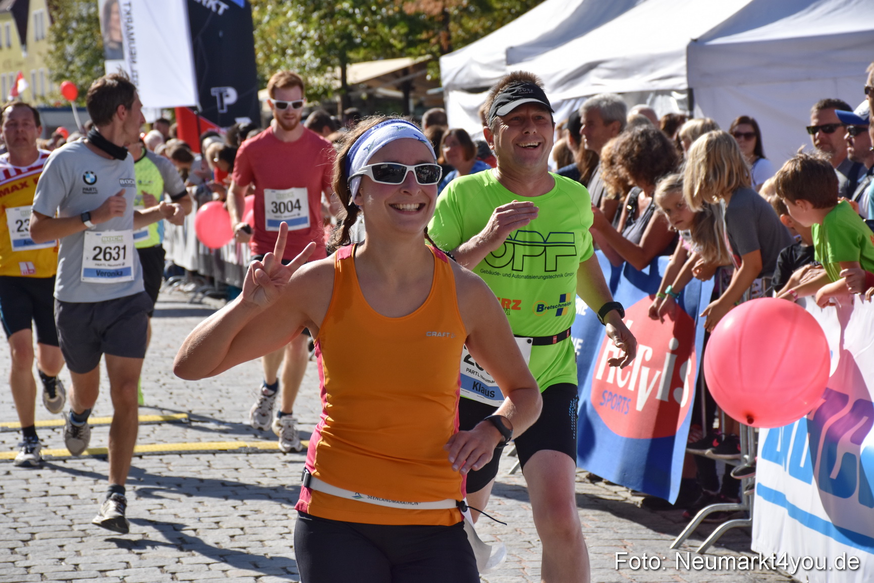 Zieleinlauf Stadtlauf Neumarkt 2018 0396