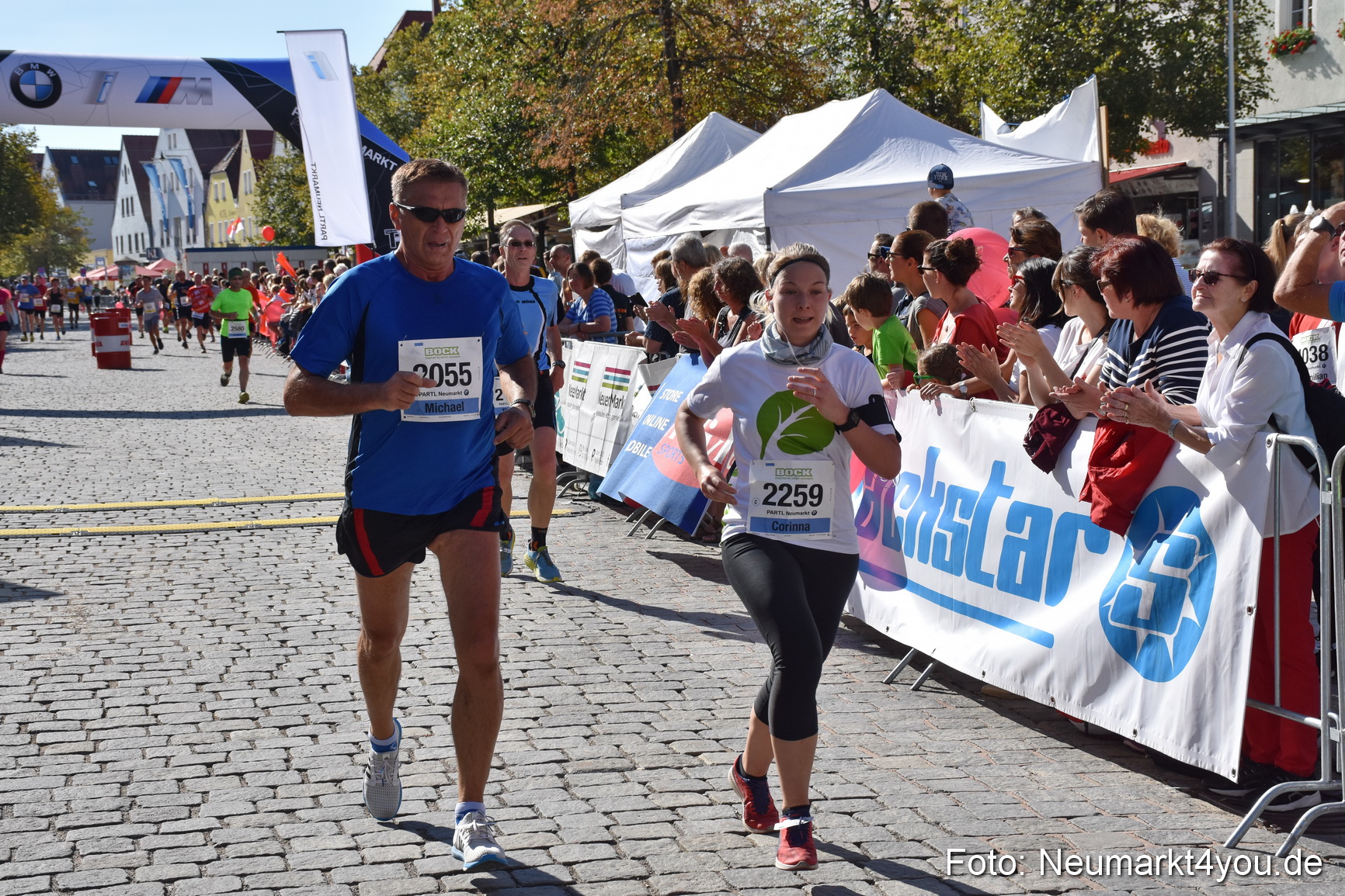 Zieleinlauf Stadtlauf Neumarkt 2018 0406