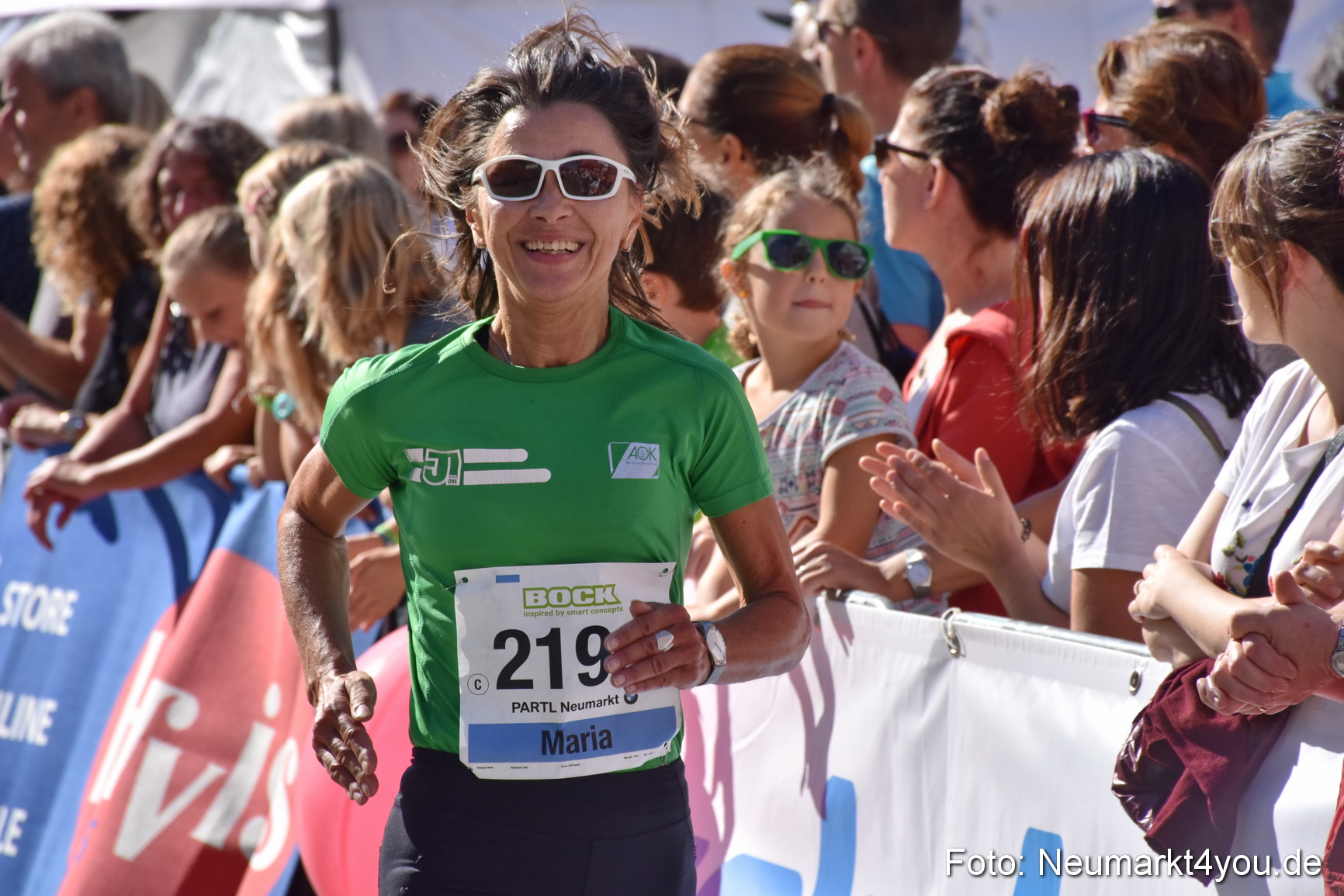 Zieleinlauf Stadtlauf Neumarkt 2018 0416