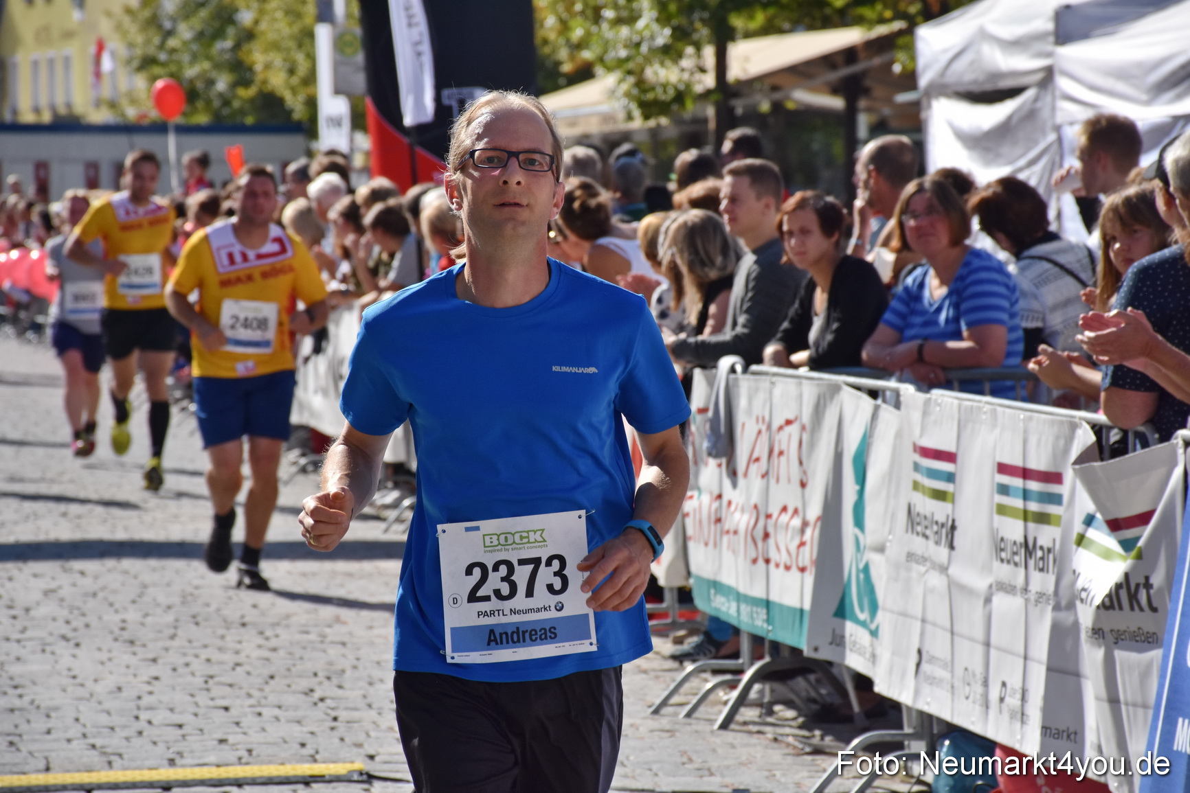 Zieleinlauf Stadtlauf Neumarkt 2018 0418