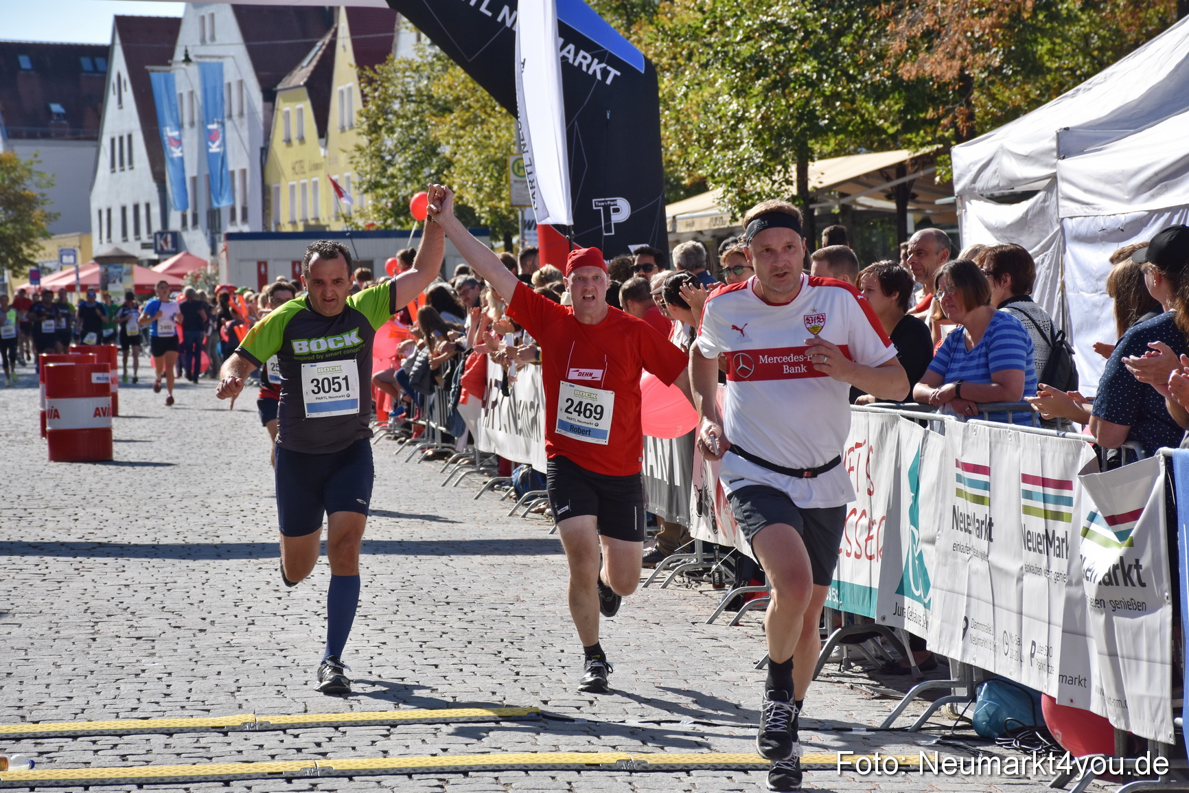 Zieleinlauf Stadtlauf Neumarkt 2018 0428