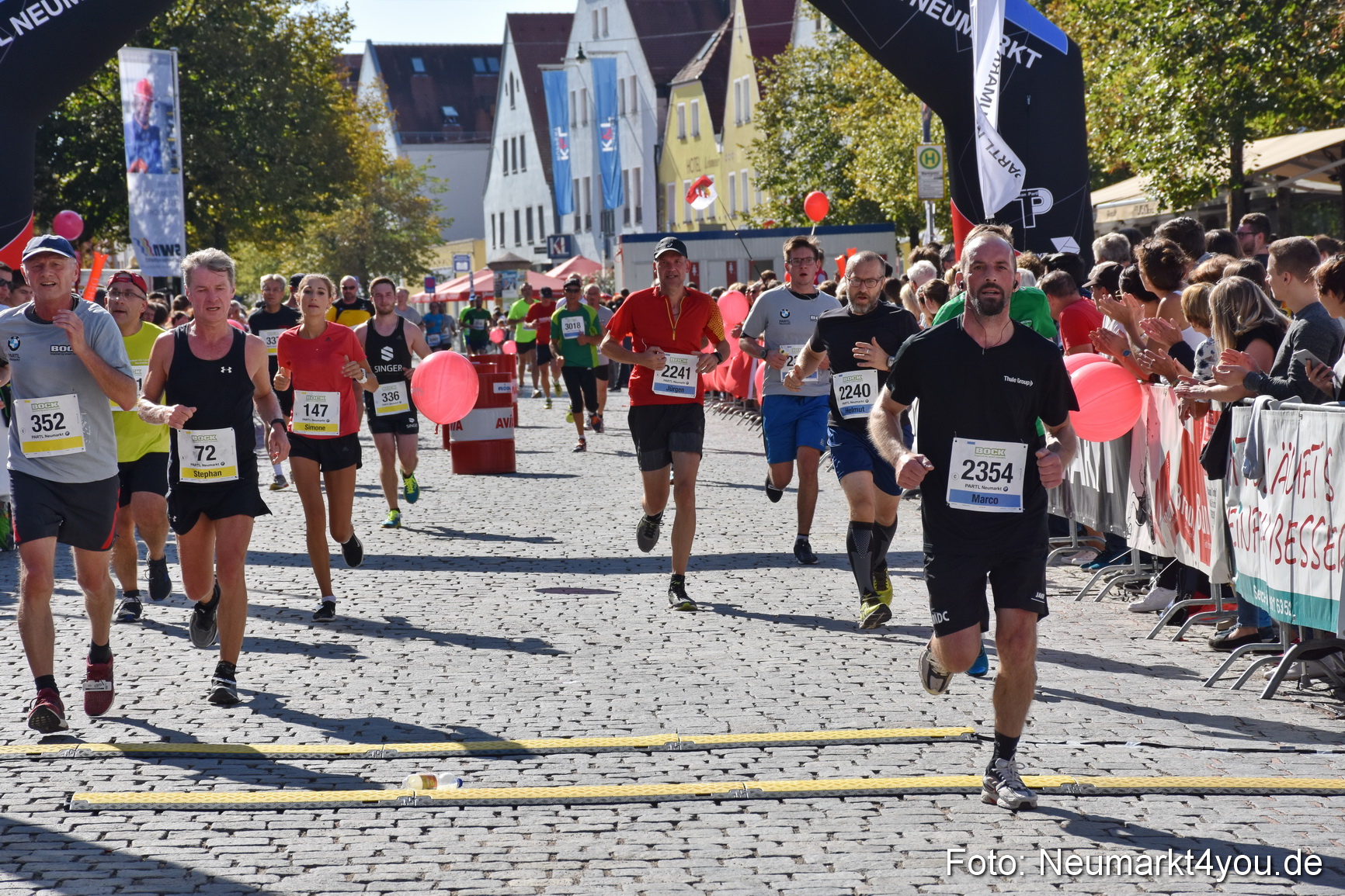 Zieleinlauf Stadtlauf Neumarkt 2018 0434