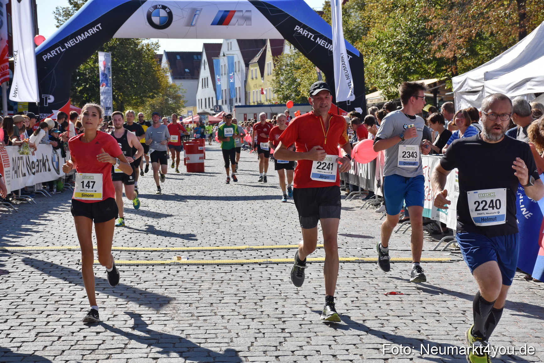 Zieleinlauf Stadtlauf Neumarkt 2018 0435