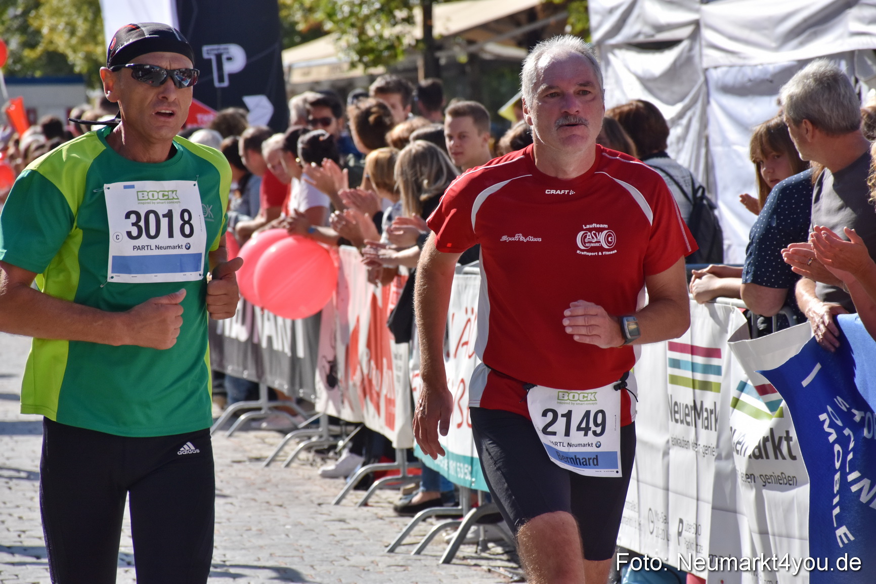 Zieleinlauf Stadtlauf Neumarkt 2018 0437