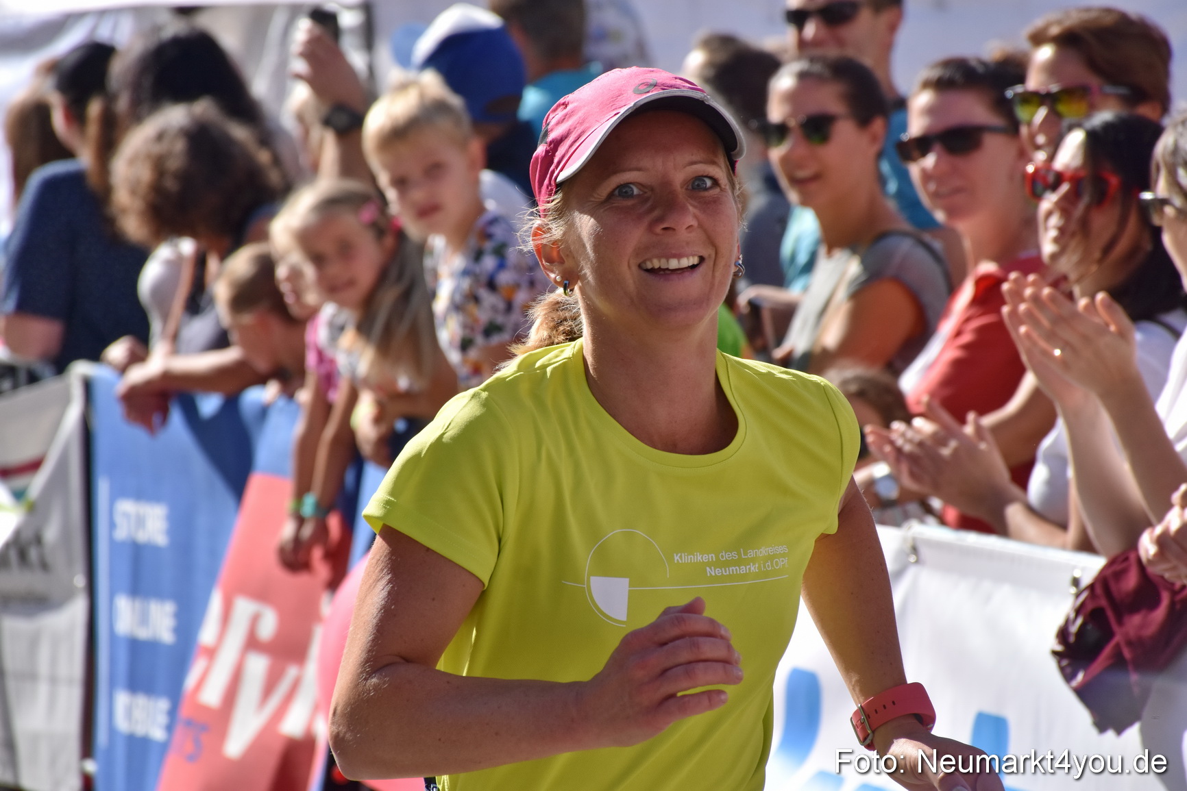 Zieleinlauf Stadtlauf Neumarkt 2018 0446