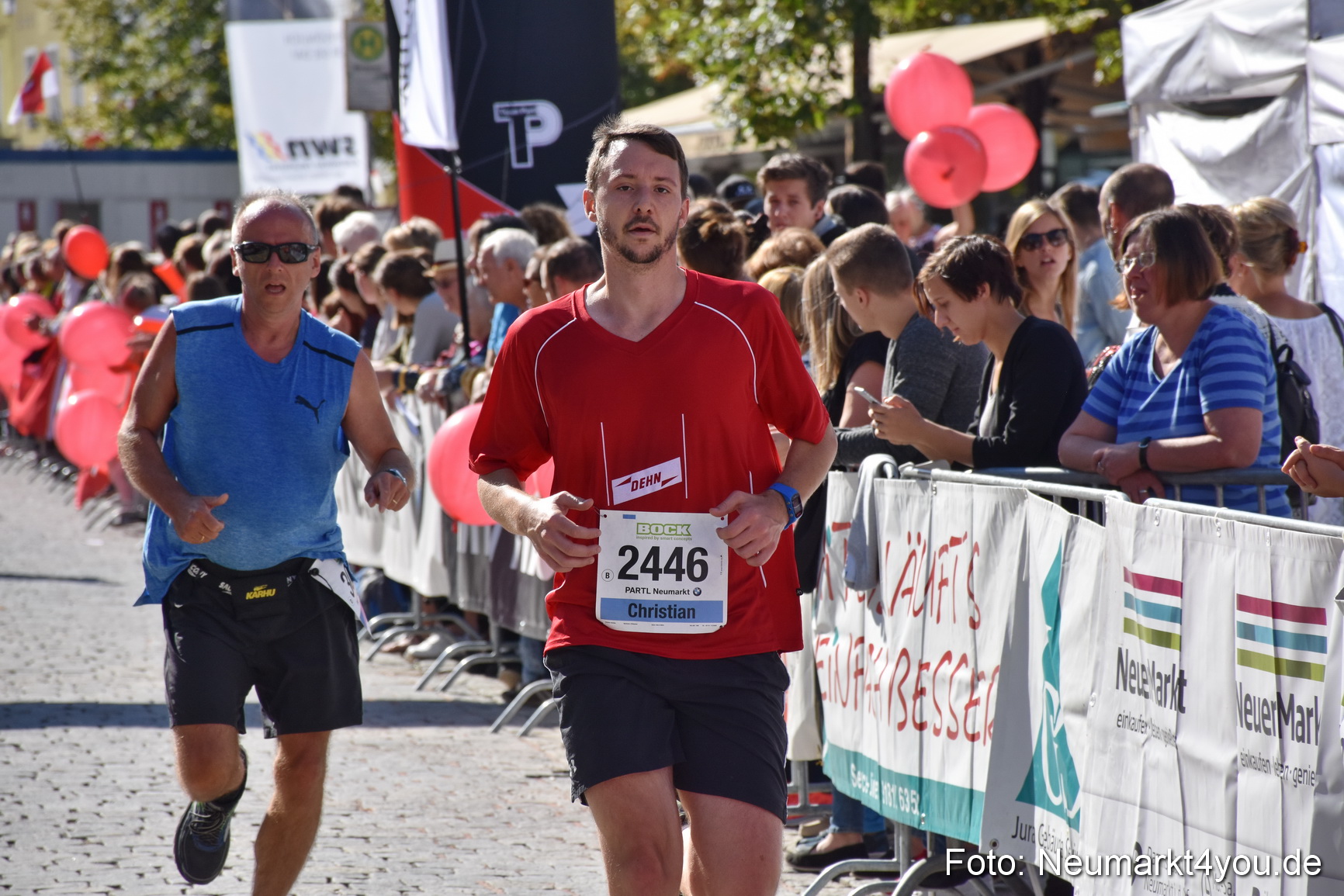 Zieleinlauf Stadtlauf Neumarkt 2018 0447