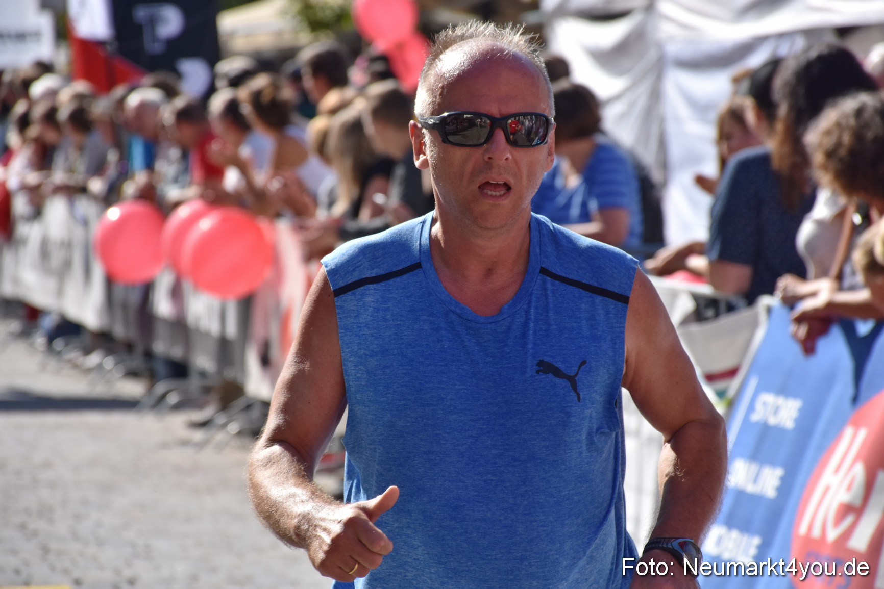 Zieleinlauf Stadtlauf Neumarkt 2018 0449