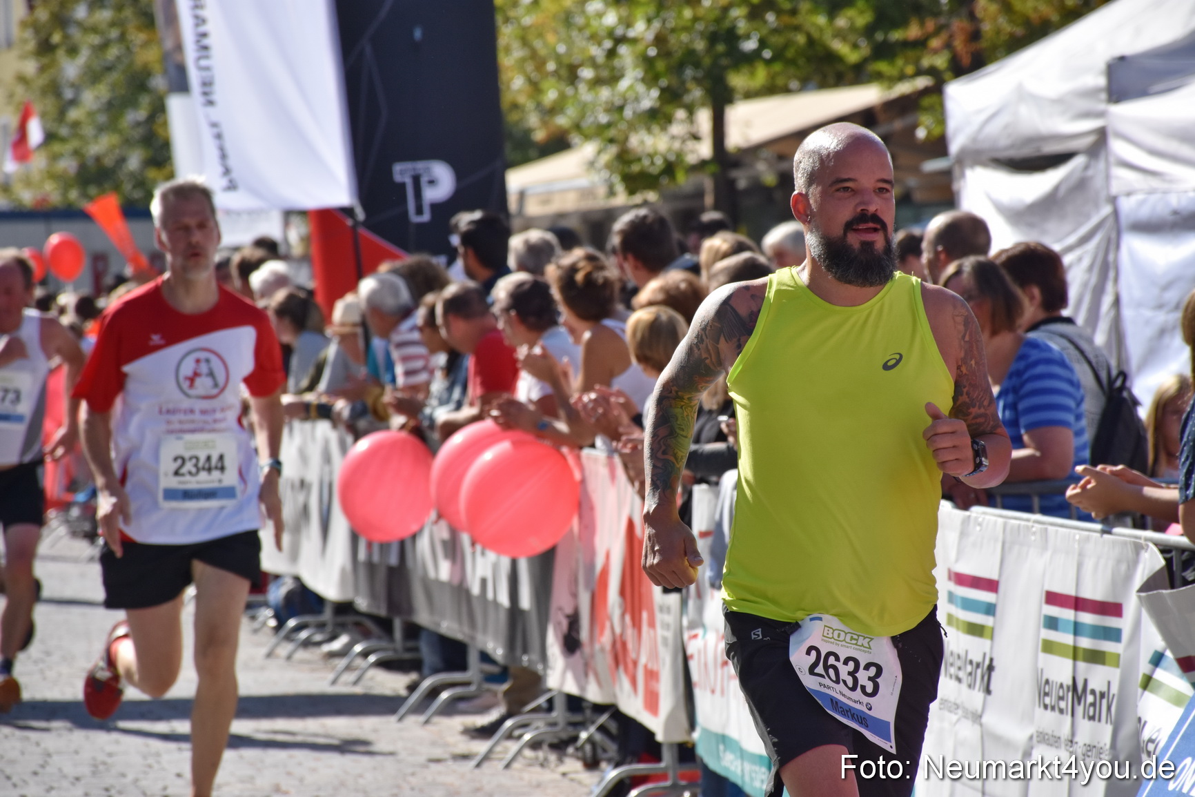 Zieleinlauf Stadtlauf Neumarkt 2018 0456