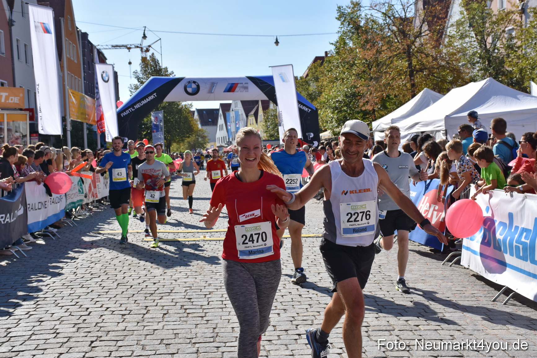 Zieleinlauf Stadtlauf Neumarkt 2018 0465
