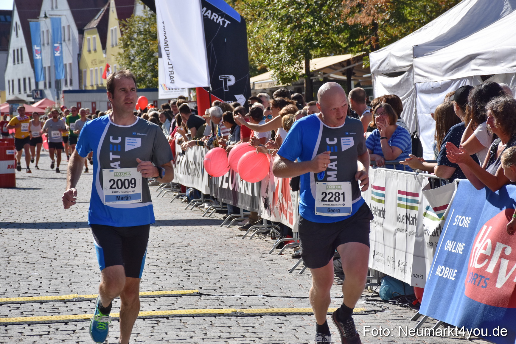 Zieleinlauf Stadtlauf Neumarkt 2018 0468