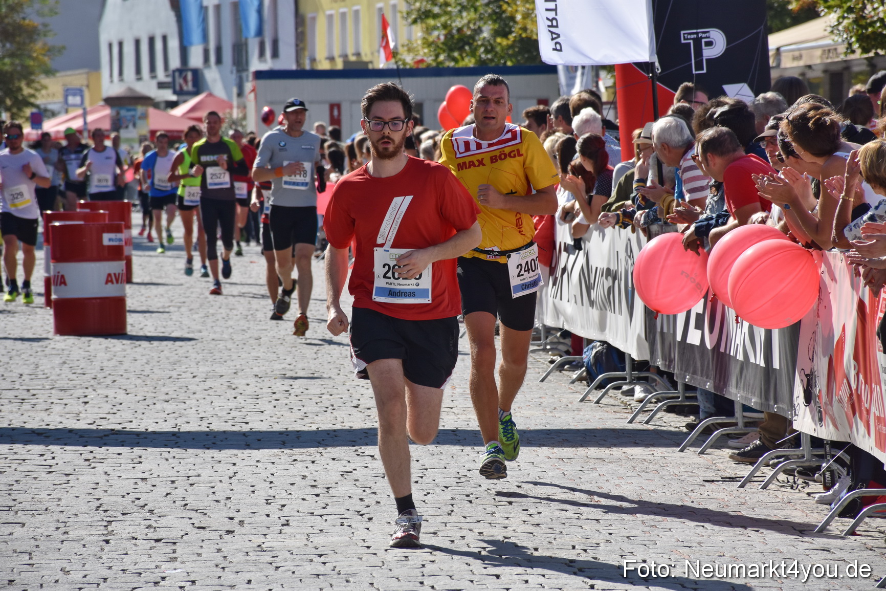Zieleinlauf Stadtlauf Neumarkt 2018 0472