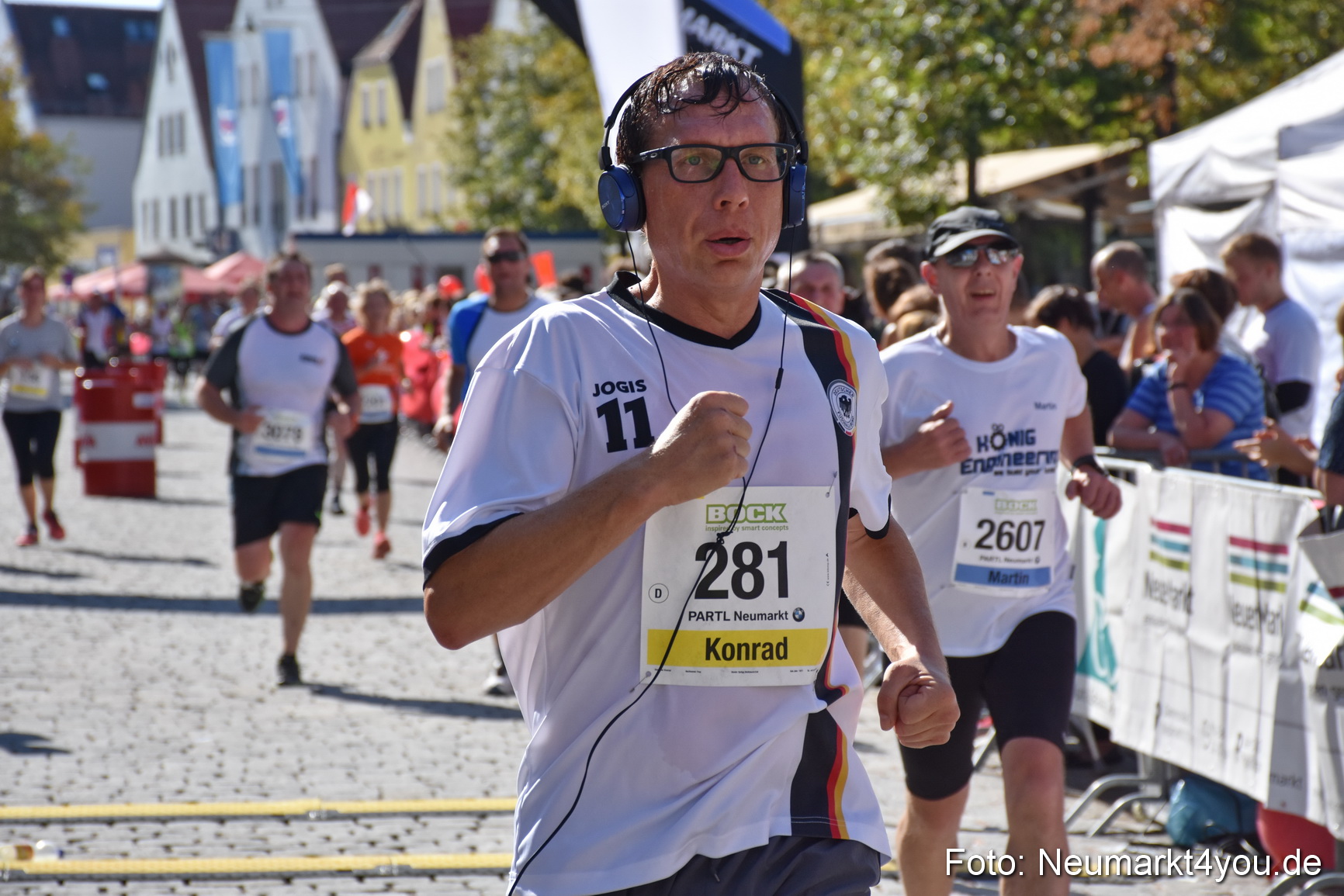 Zieleinlauf Stadtlauf Neumarkt 2018 0477