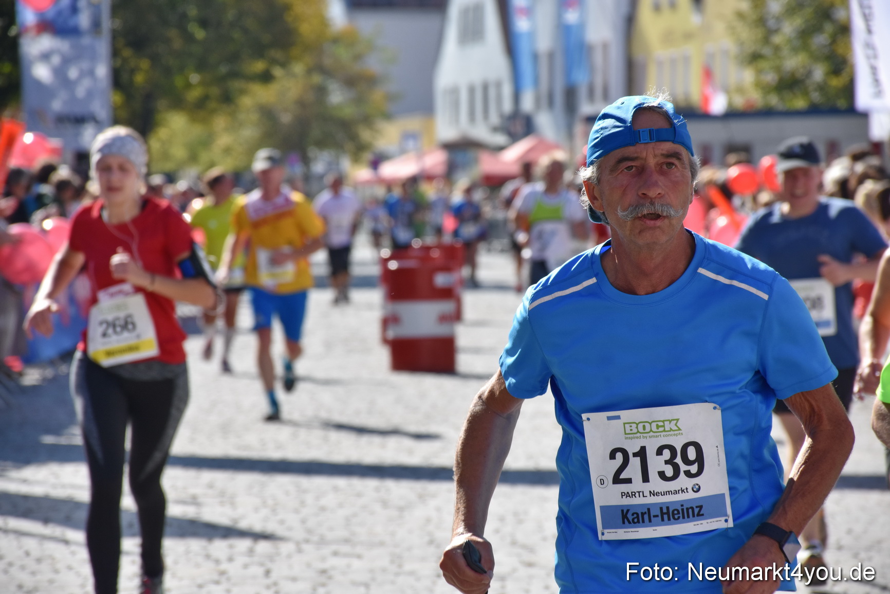 Zieleinlauf Stadtlauf Neumarkt 2018 0489