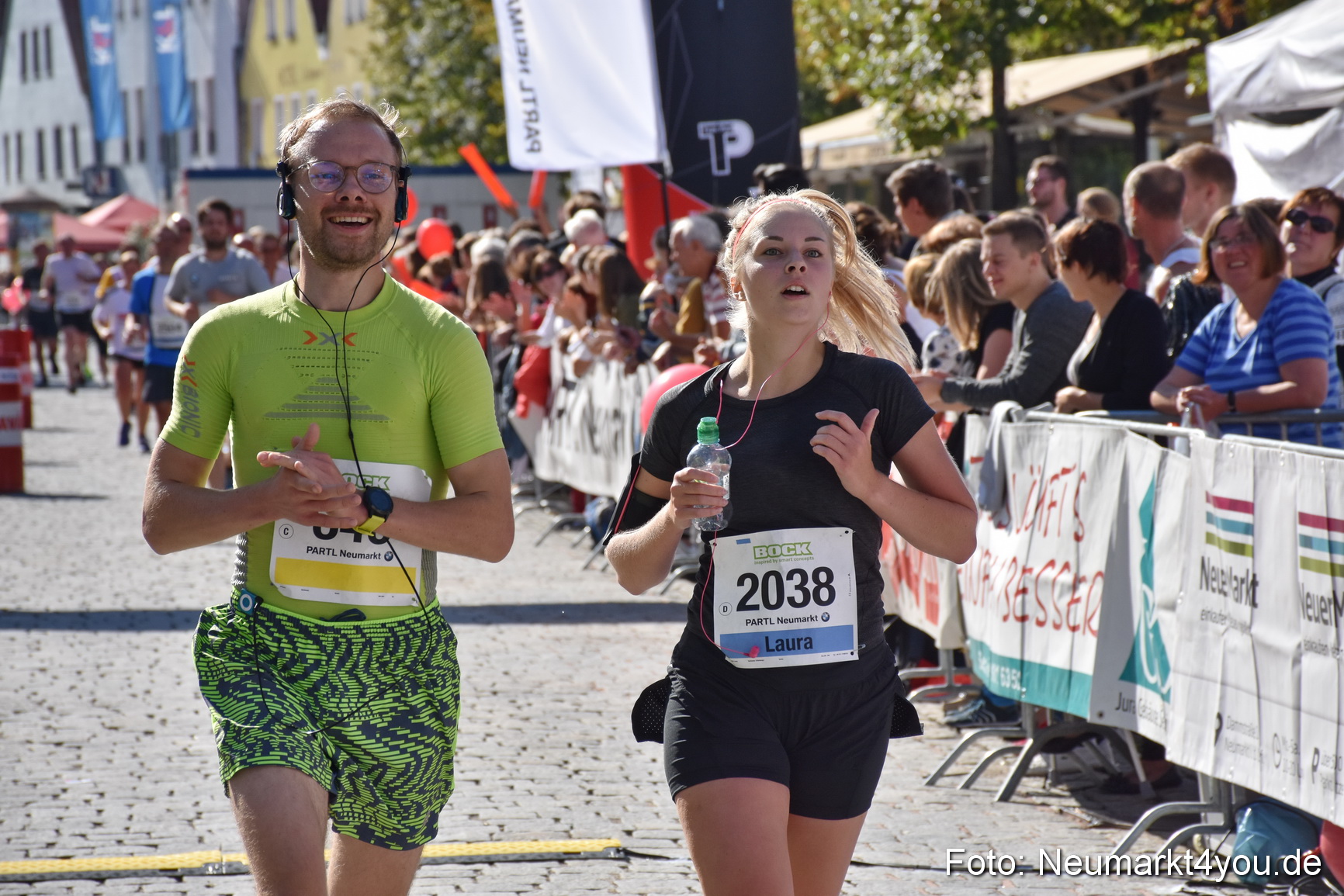 Zieleinlauf Stadtlauf Neumarkt 2018 0497