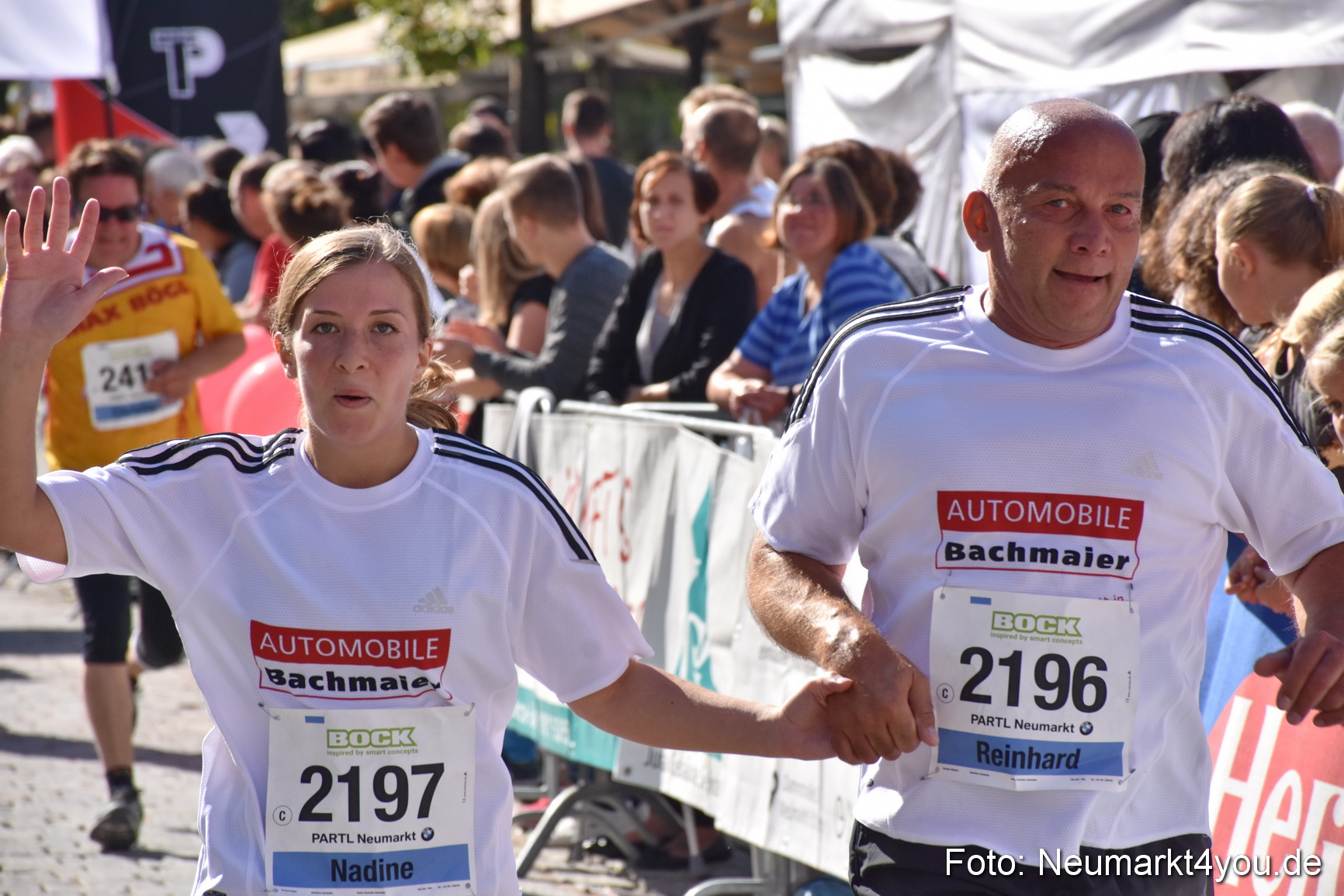 Zieleinlauf Stadtlauf Neumarkt 2018 0500
