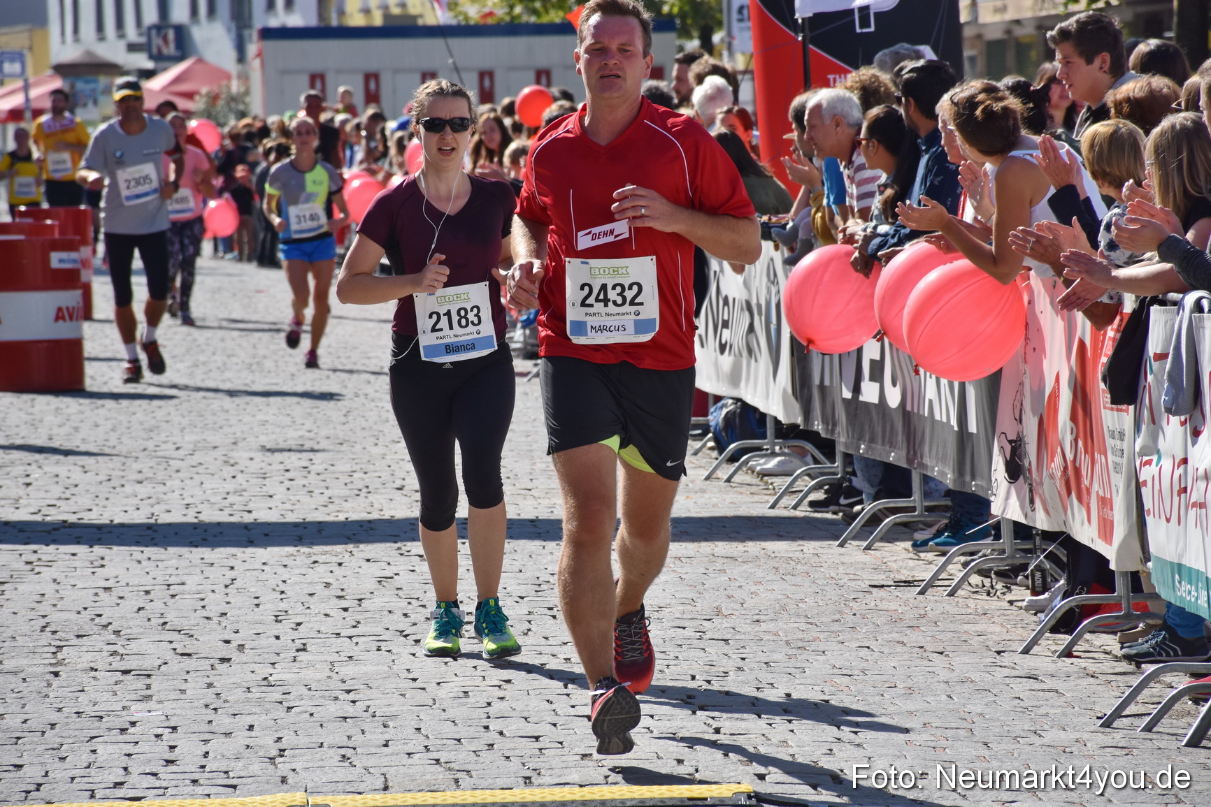 Zieleinlauf Stadtlauf Neumarkt 2018 0512
