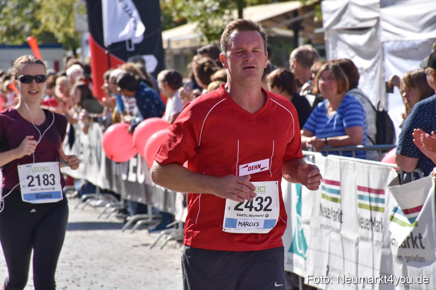 Zieleinlauf Stadtlauf Neumarkt 2018 0513