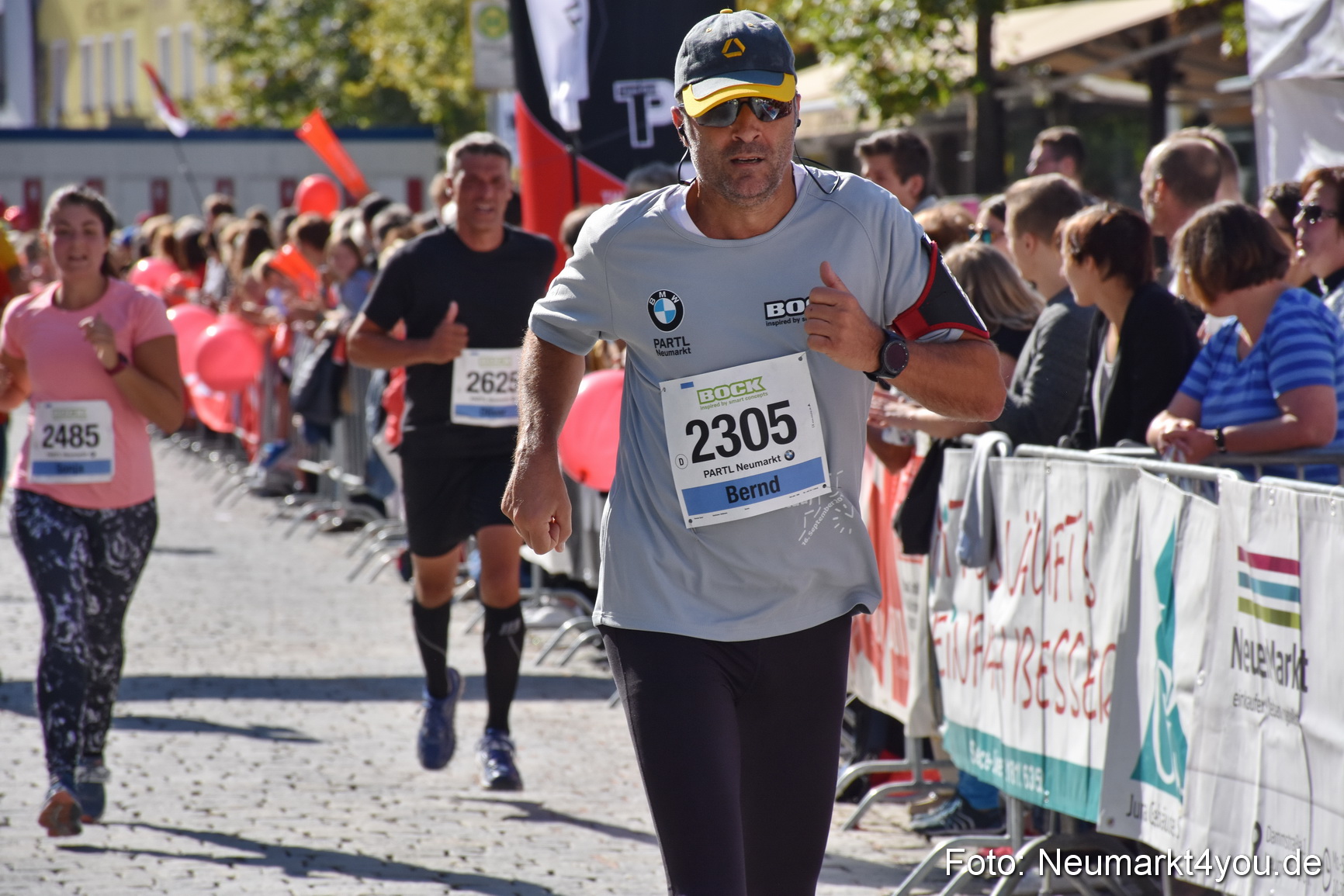 Zieleinlauf Stadtlauf Neumarkt 2018 0516