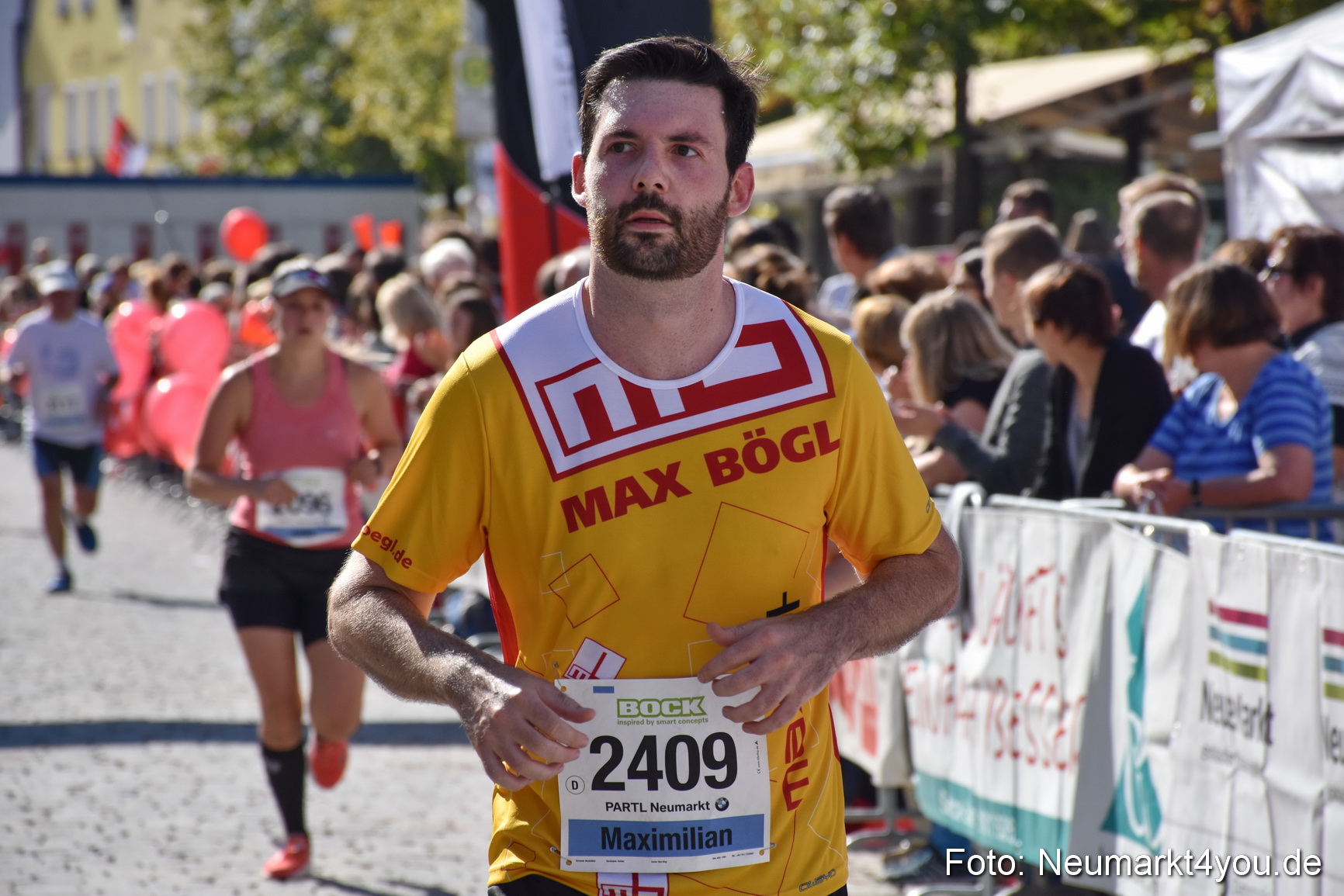 Zieleinlauf Stadtlauf Neumarkt 2018 0520