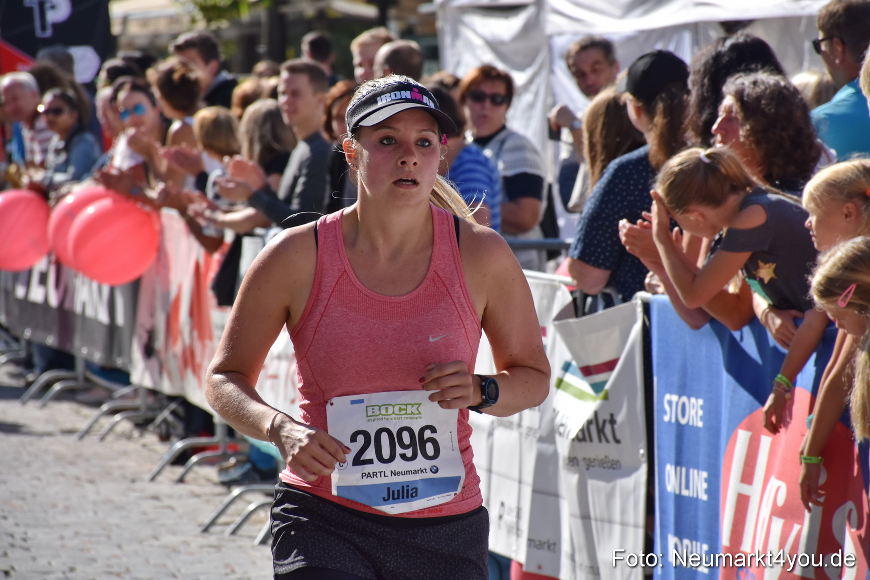 Zieleinlauf Stadtlauf Neumarkt 2018 0522