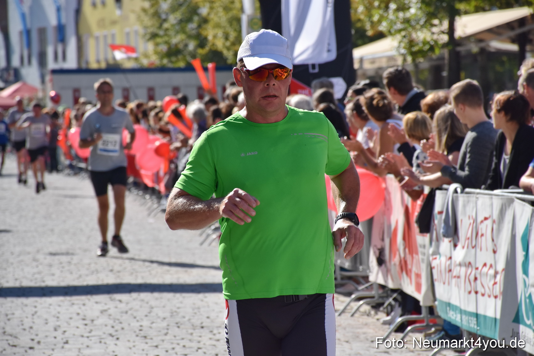 Zieleinlauf Stadtlauf Neumarkt 2018 0525