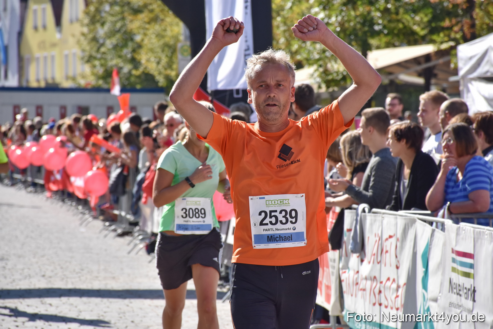 Zieleinlauf Stadtlauf Neumarkt 2018 0536