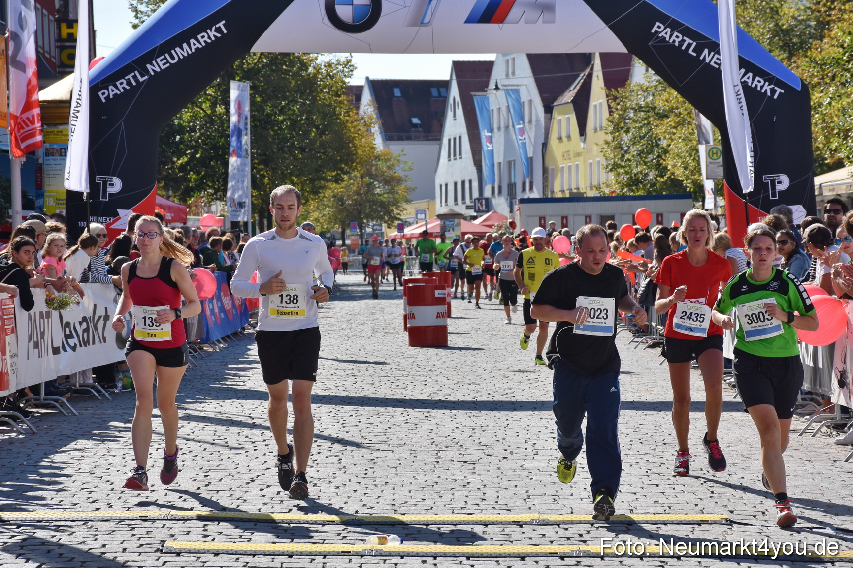 Zieleinlauf Stadtlauf Neumarkt 2018 0539
