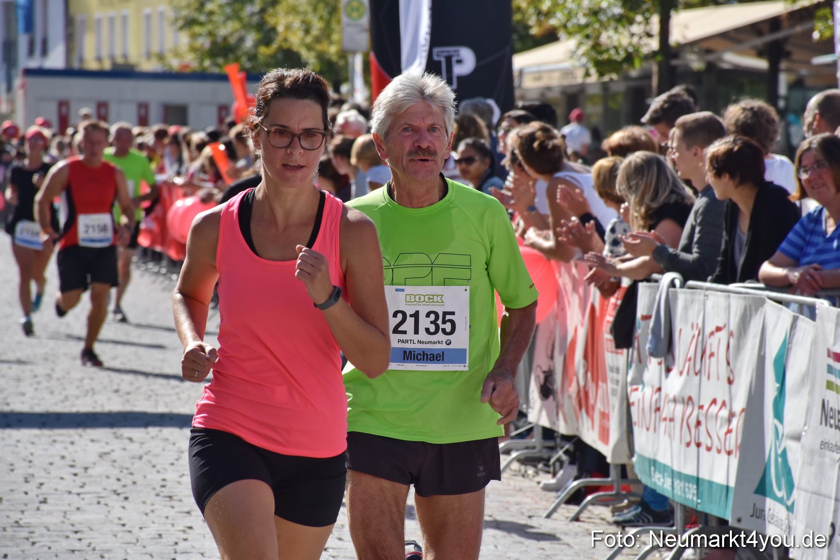 Zieleinlauf Stadtlauf Neumarkt 2018 0555