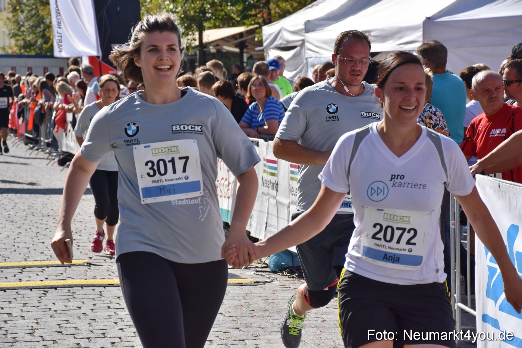 Zieleinlauf Stadtlauf Neumarkt 2018 0609