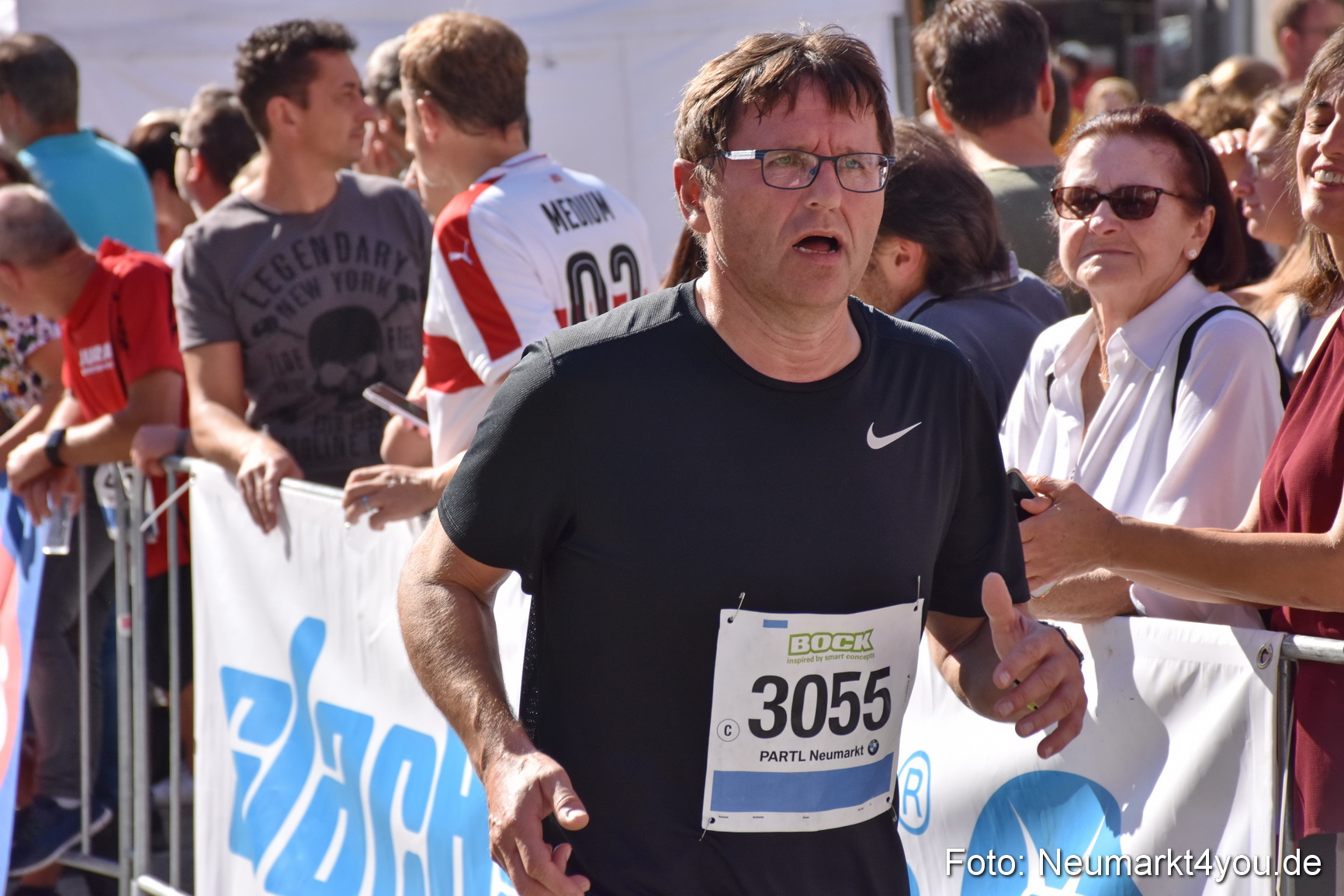 Zieleinlauf Stadtlauf Neumarkt 2018 0613